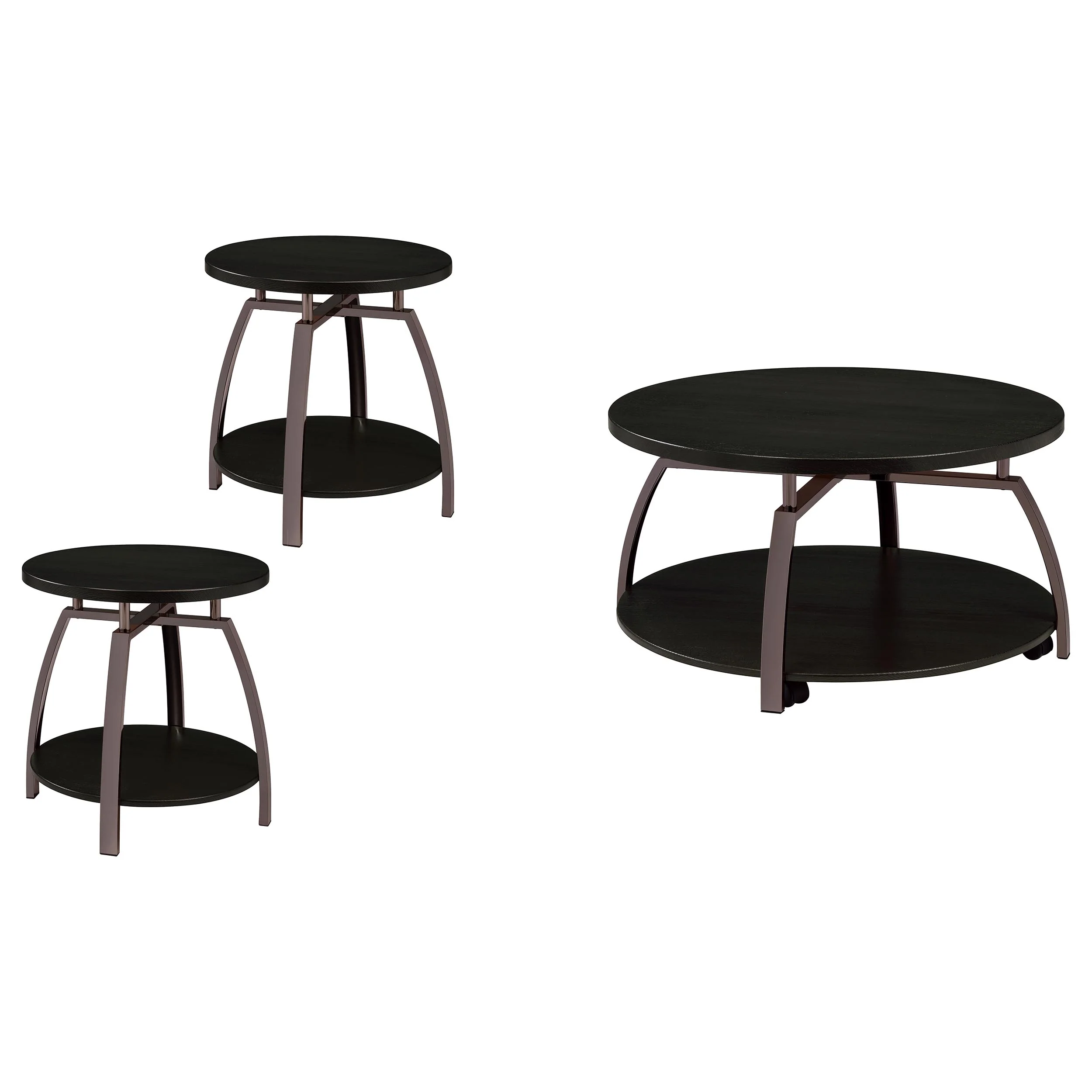 Dacre Mobile Coffee Table Set - Image 10