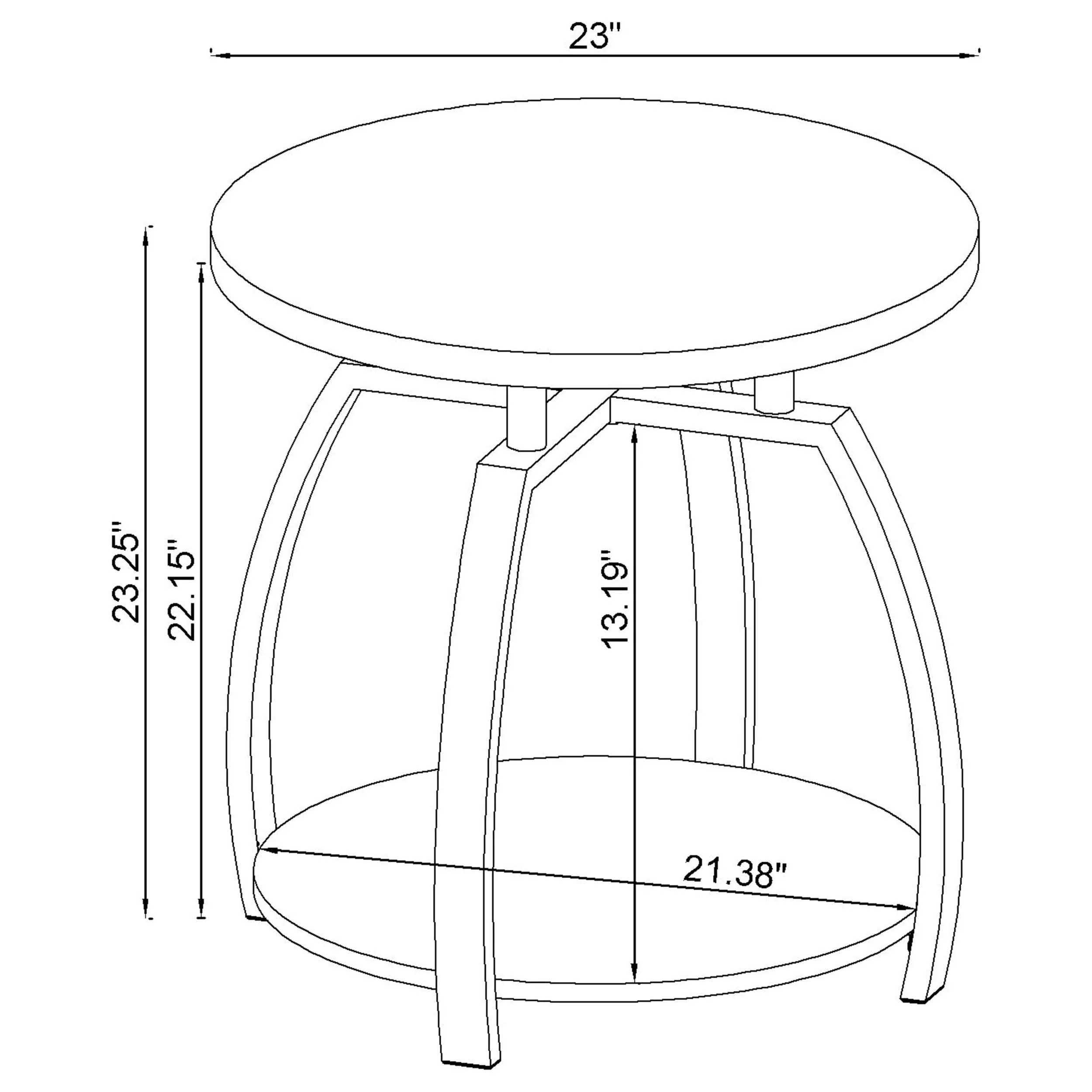 Dacre Mobile Coffee Table Set - Image 7