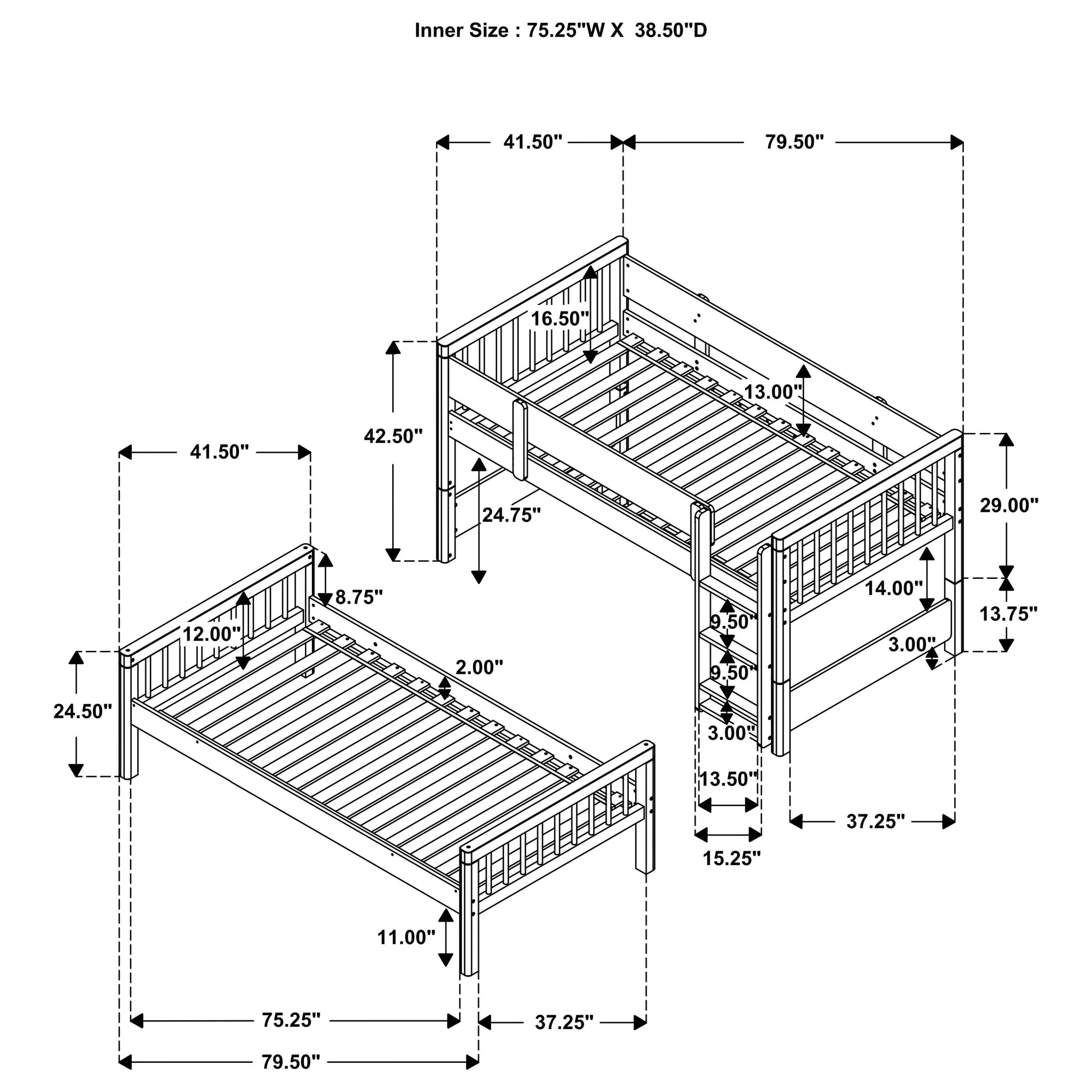 Dakota Bunk Bed - Image 13