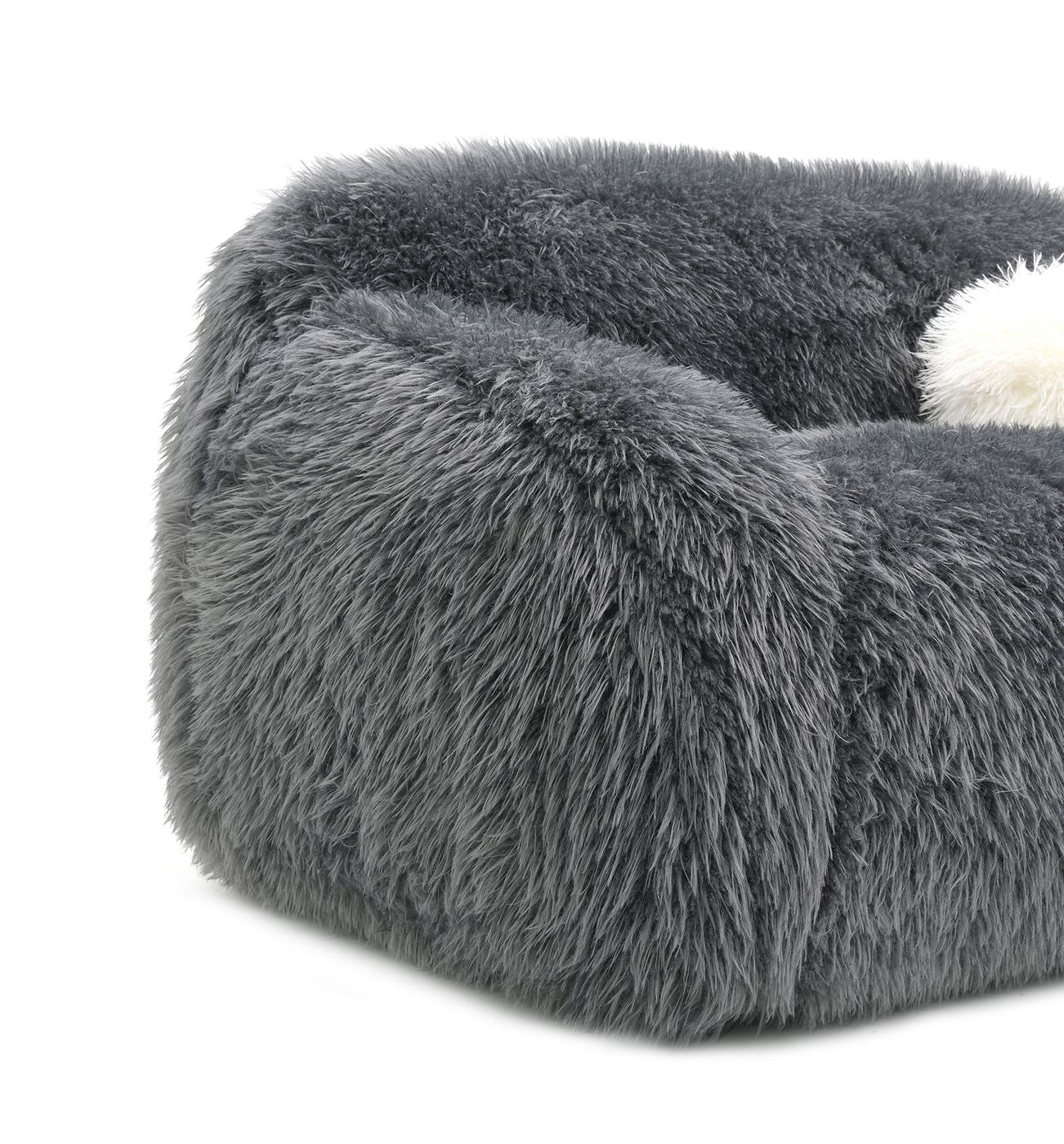 Darwen Loveseat, Dark Gray - Image 5