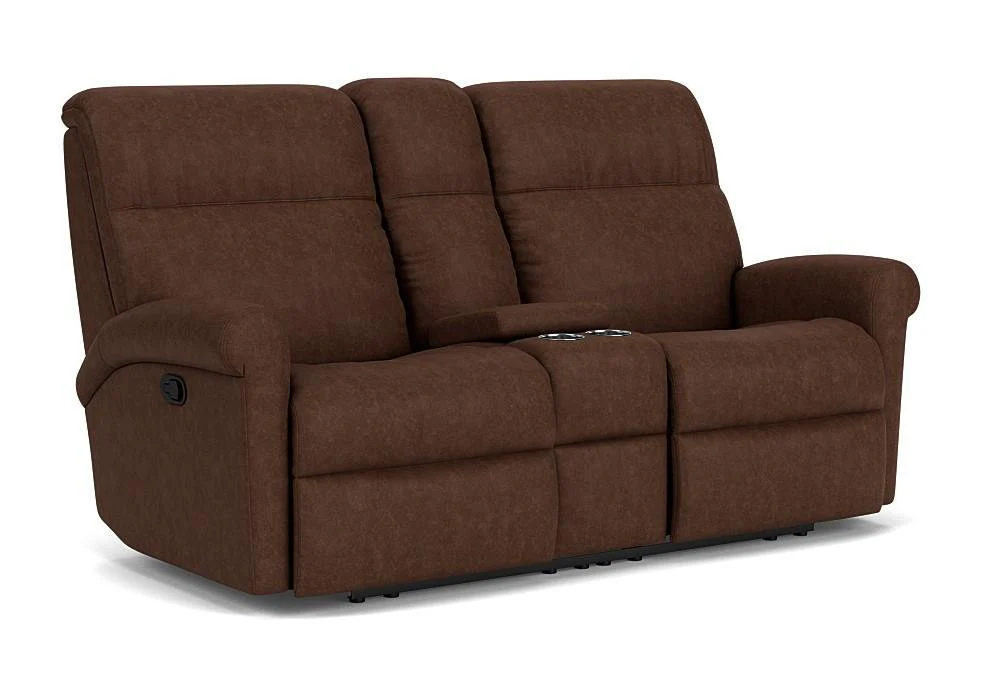 Davis 2902-601 Reclining Loveseat with Console - Image 2