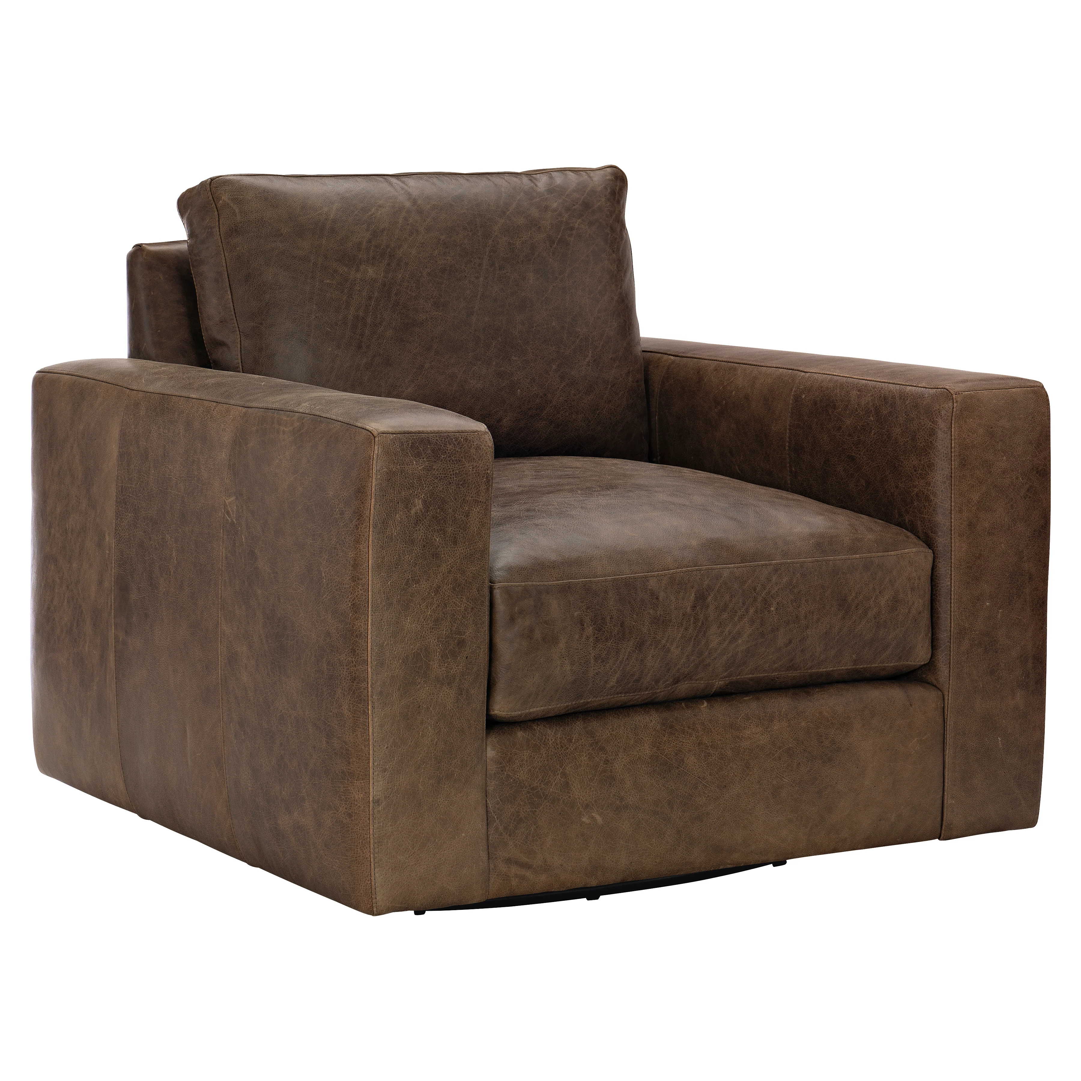 Dawkins Leather Swivel Chair - Image 5