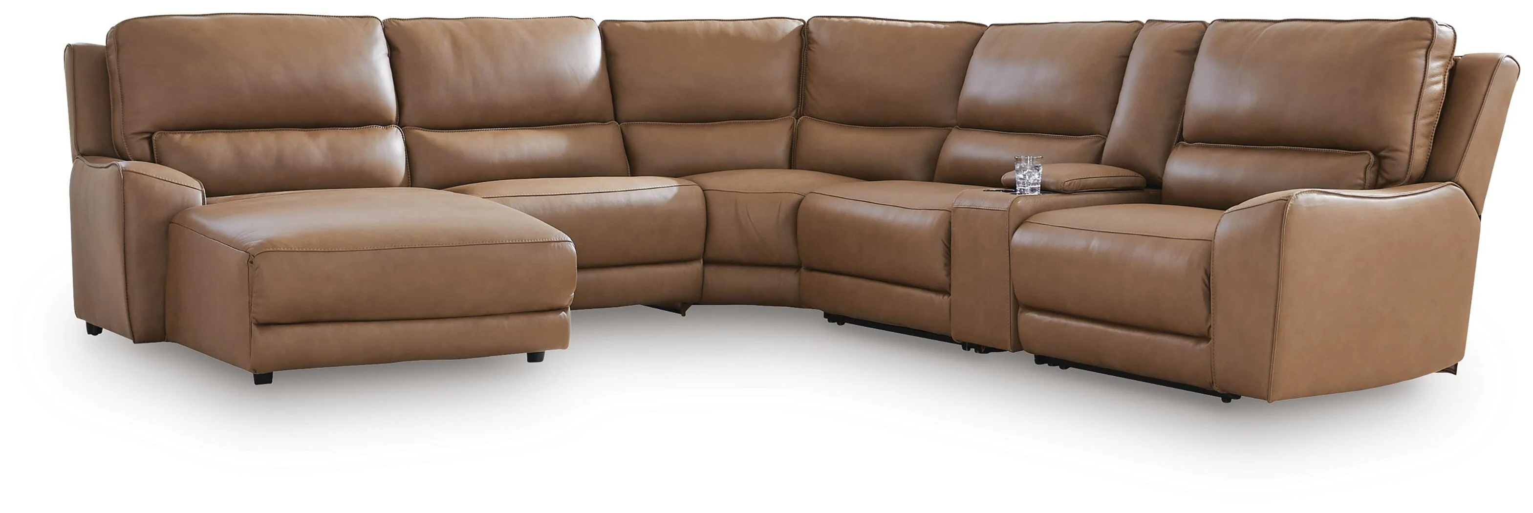 DeepWakes Power Reclining Sectional with Chaise - Image 110