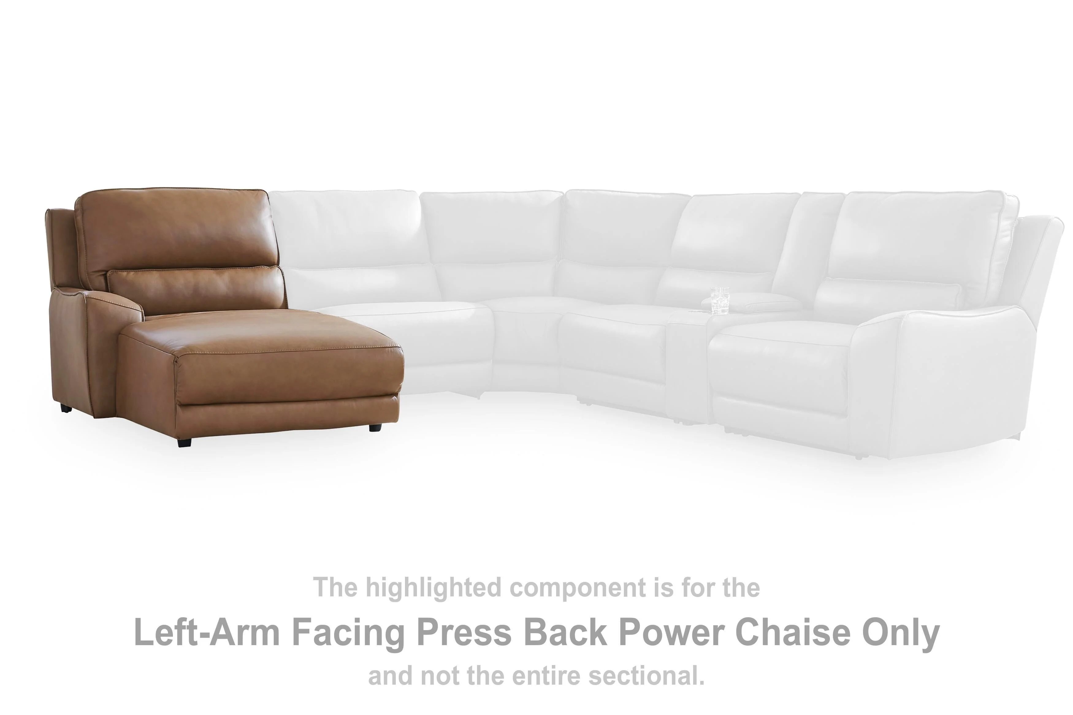 DeepWakes Power Reclining Sectional with Chaise - Image 127