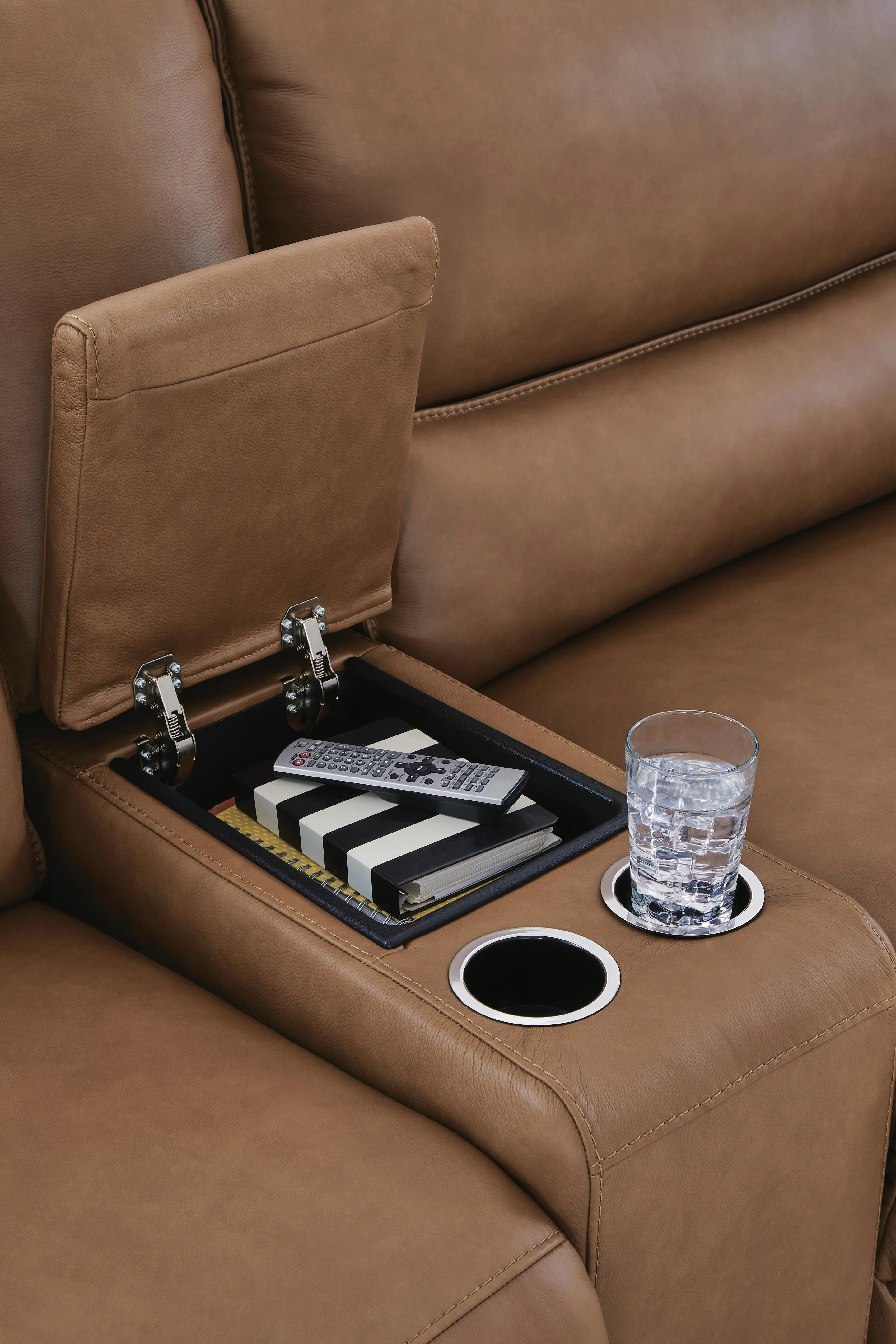 DeepWakes Power Reclining Sectional with Chaise - Image 133