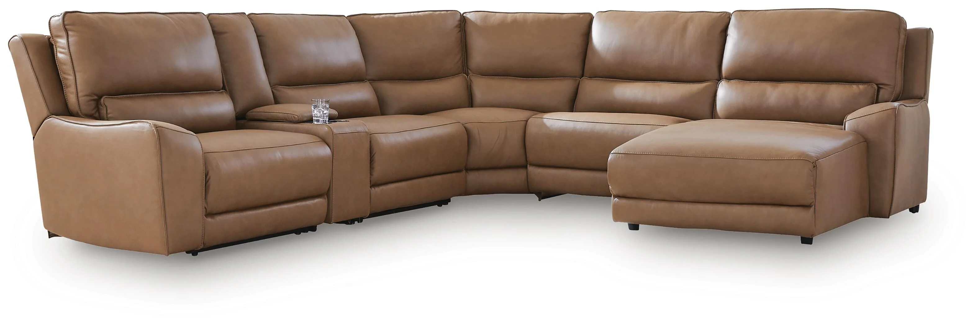 DeepWakes Power Reclining Sectional with Chaise - Image 134