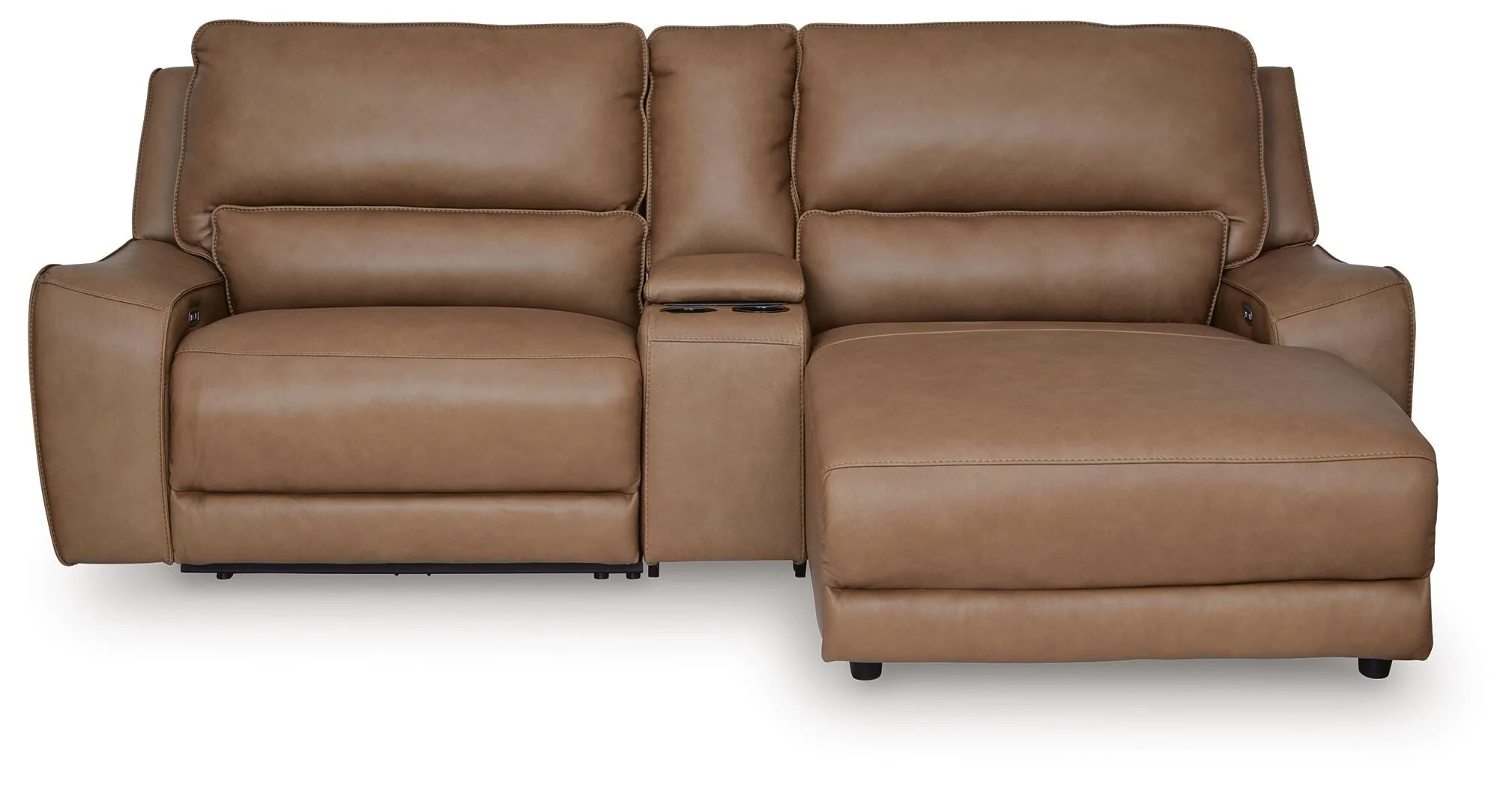 DeepWakes Power Reclining Sectional with Chaise - Image 15