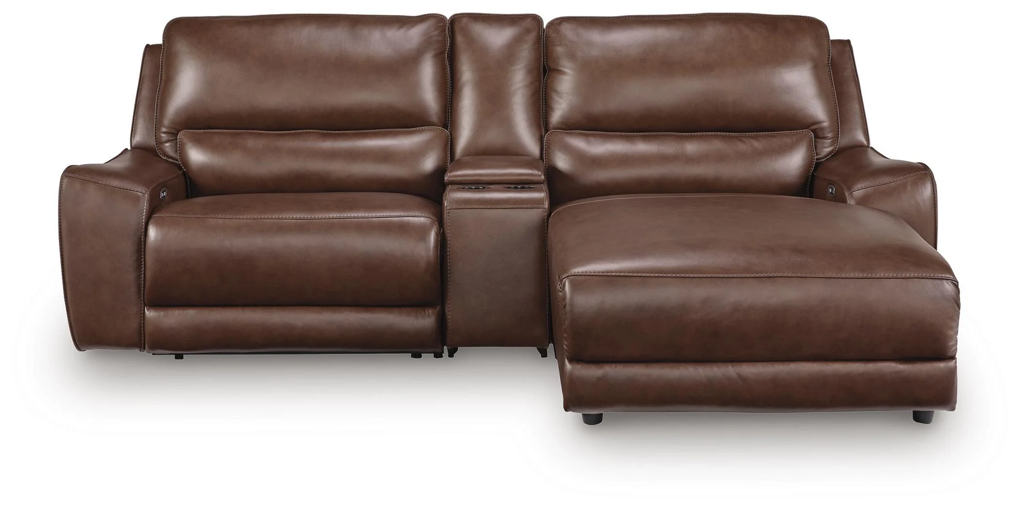 DeepWakes Power Reclining Sectional with Chaise - Image 30