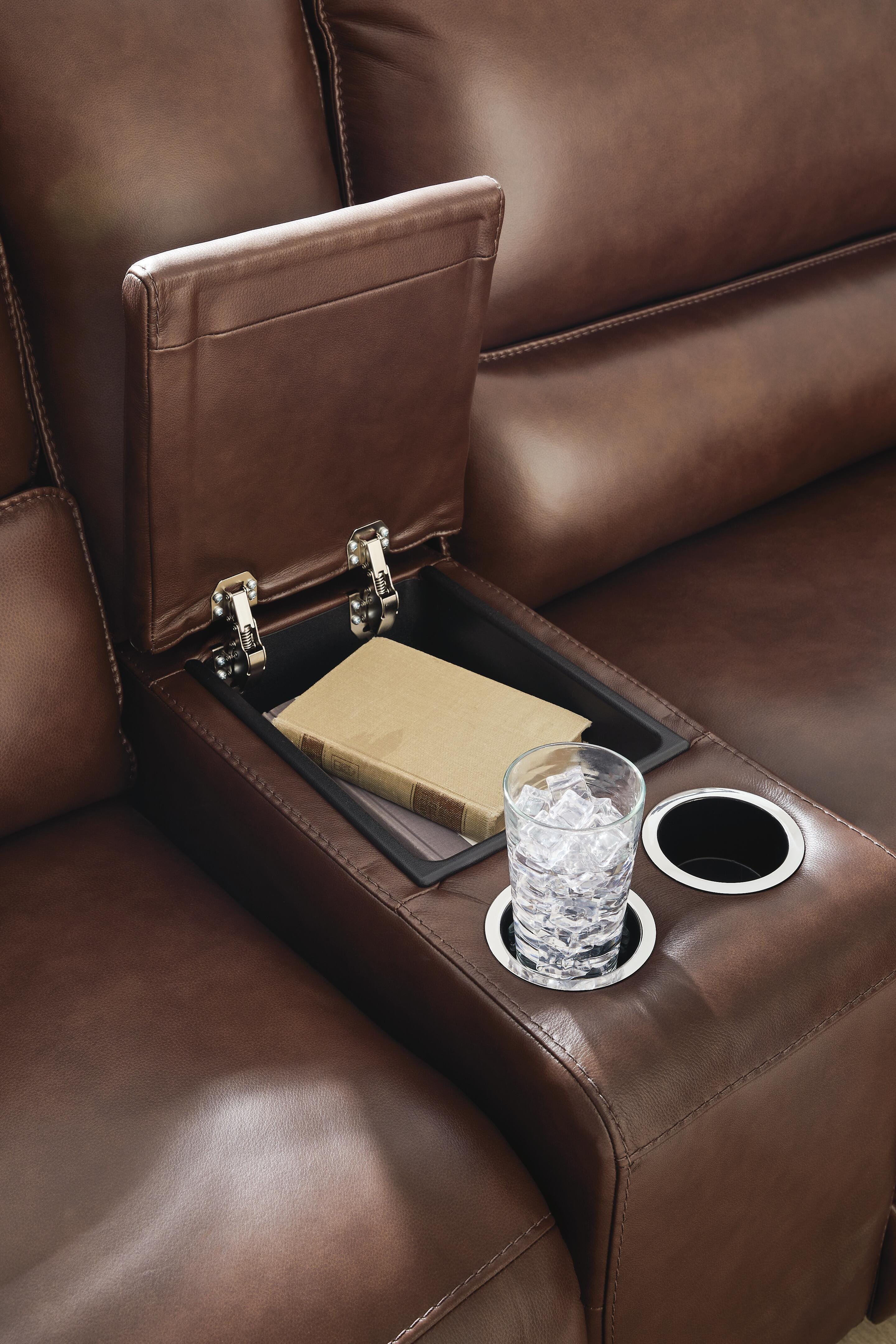 DeepWakes Power Reclining Sectional with Chaise - Image 43