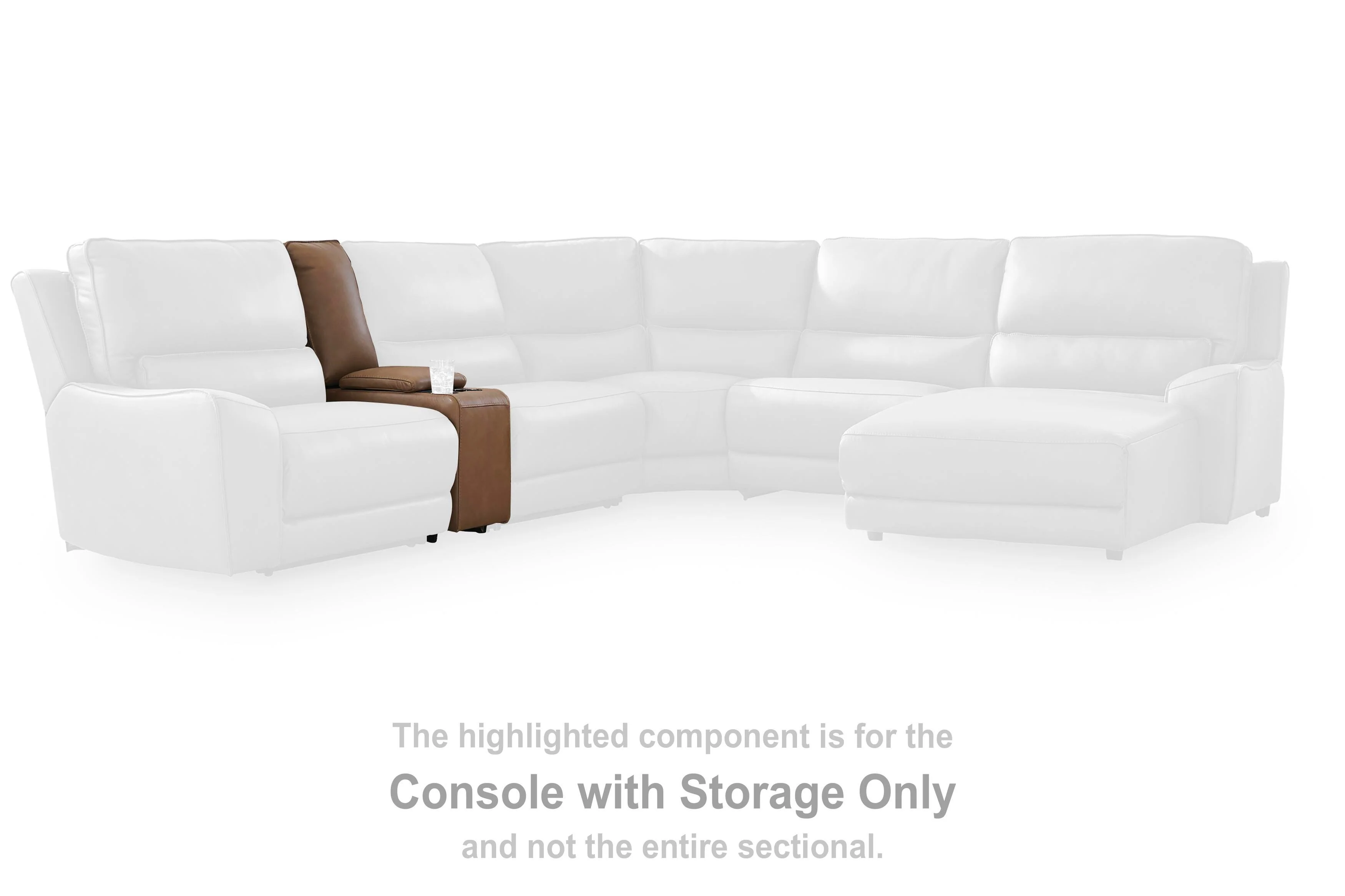 DeepWakes Power Reclining Sectional with Chaise - Image 5