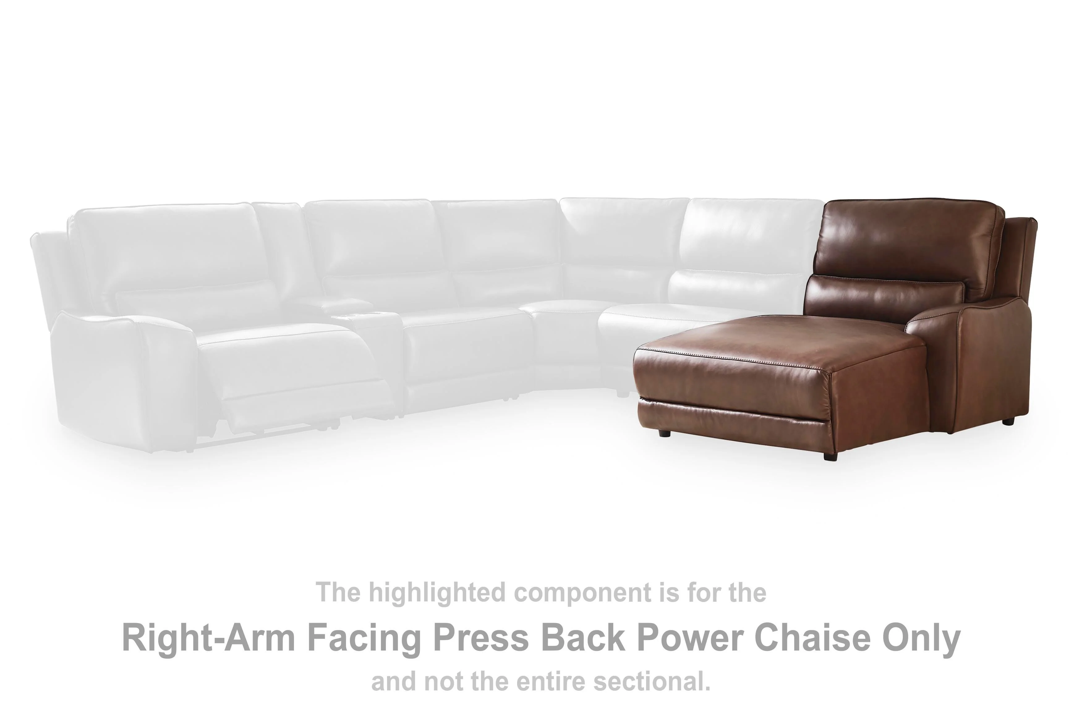 DeepWakes Power Reclining Sectional with Chaise - Image 79