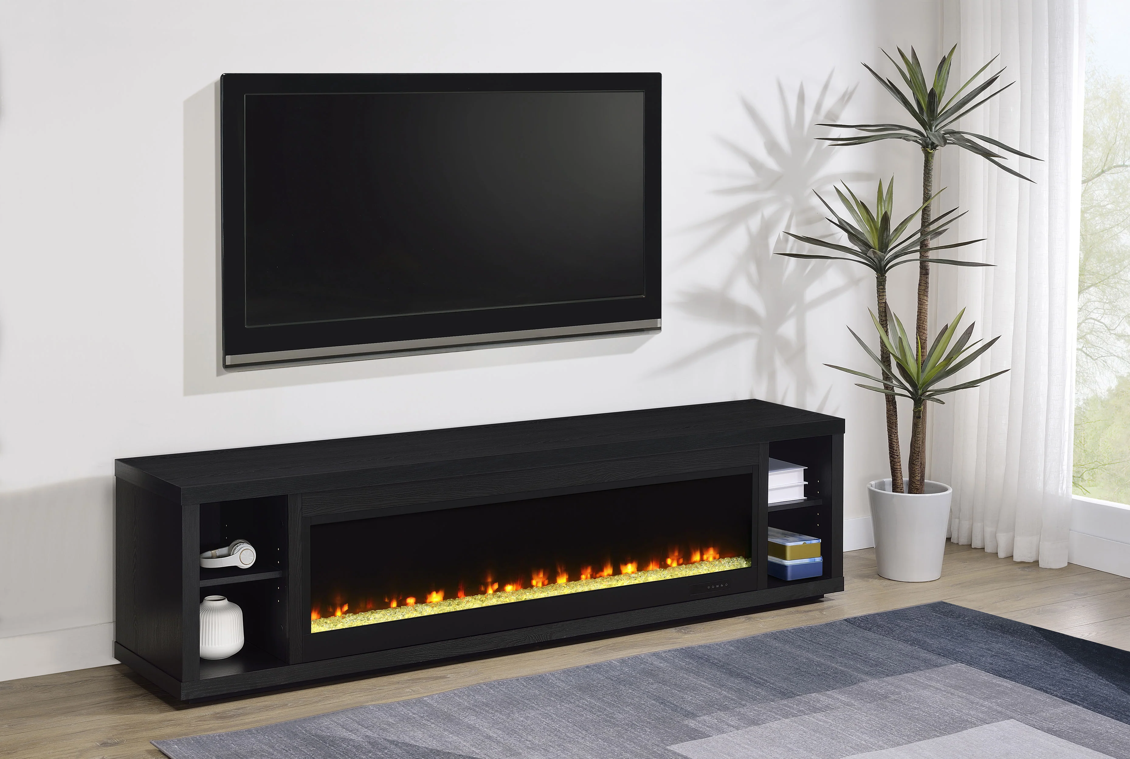 Deiter TV Stand Fireplace Console - Image 2