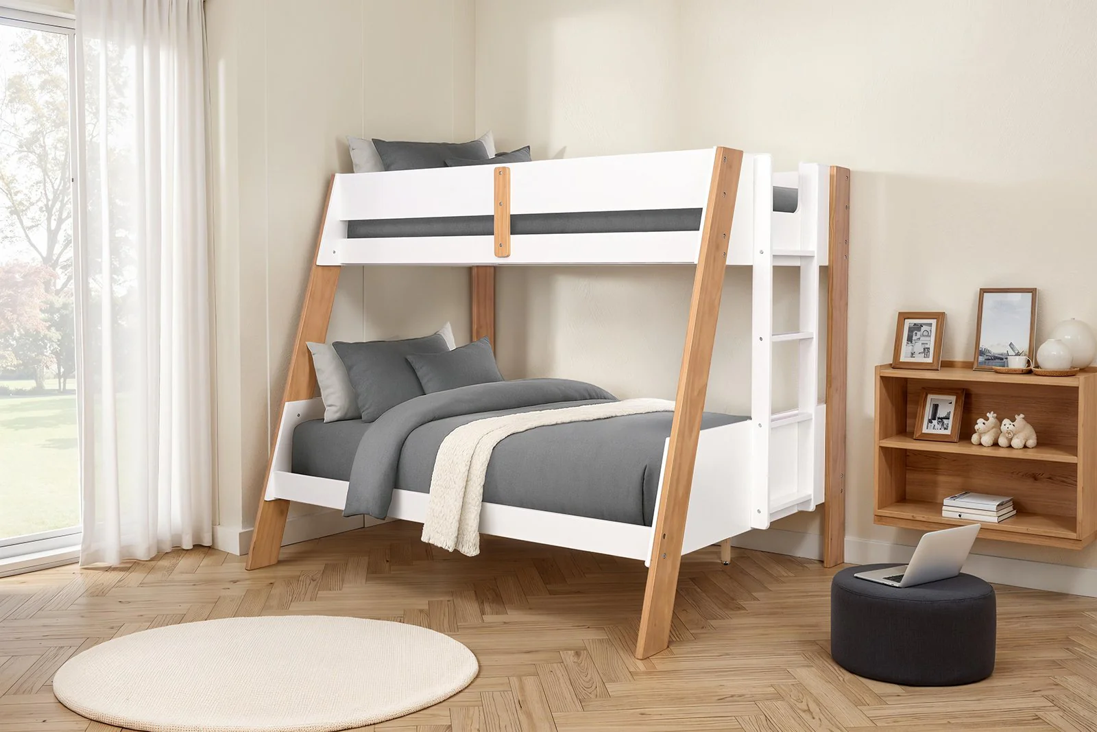 Delbin Twin/Full Bunk Bed - Image 2