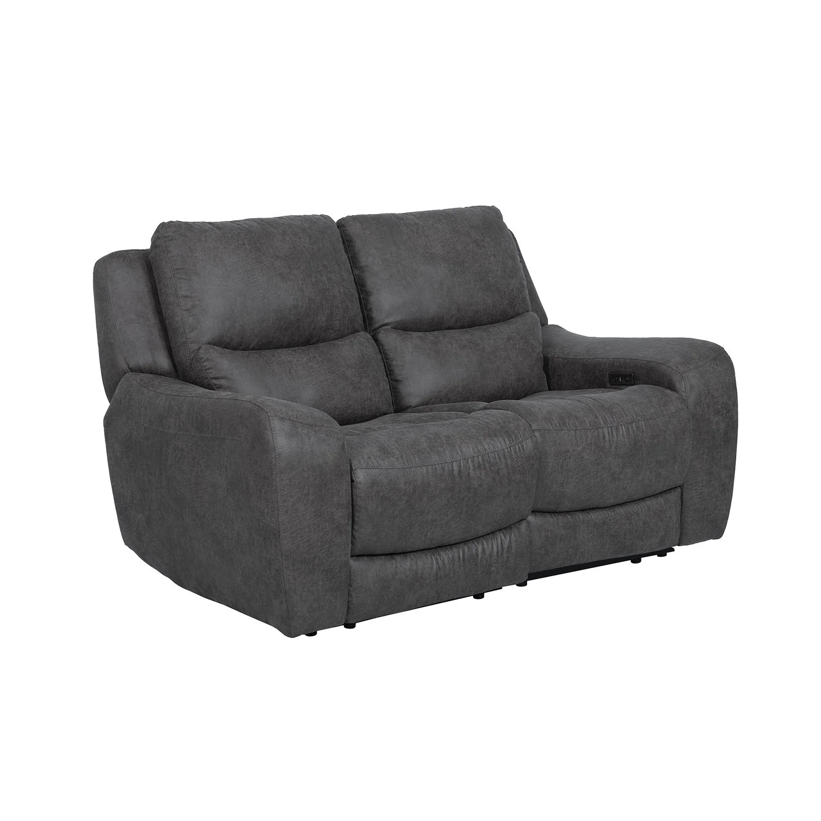 Demetrius Power Loveseat, Dark Gray - Image 2