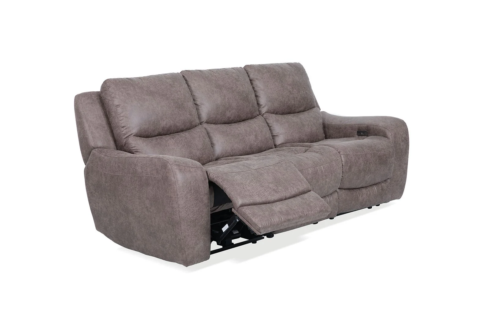 Demetrius Power Sofa, Brown - Image 2