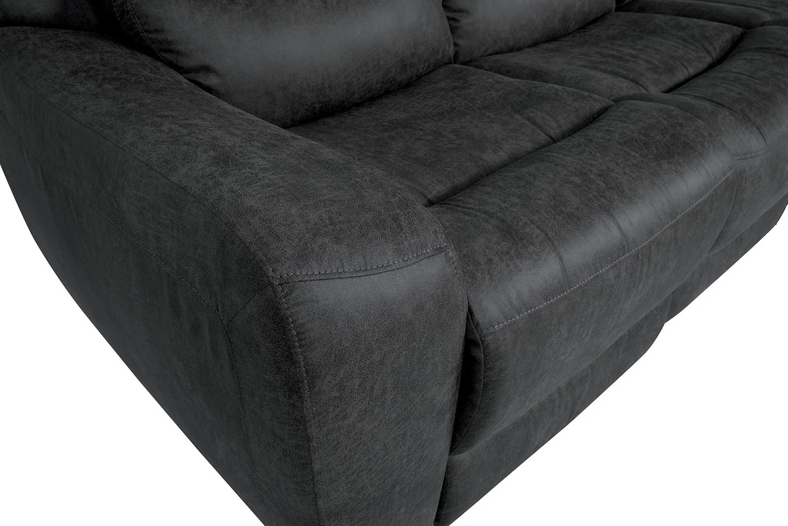 Demetrius Power Sofa, Dark Gray - Image 3