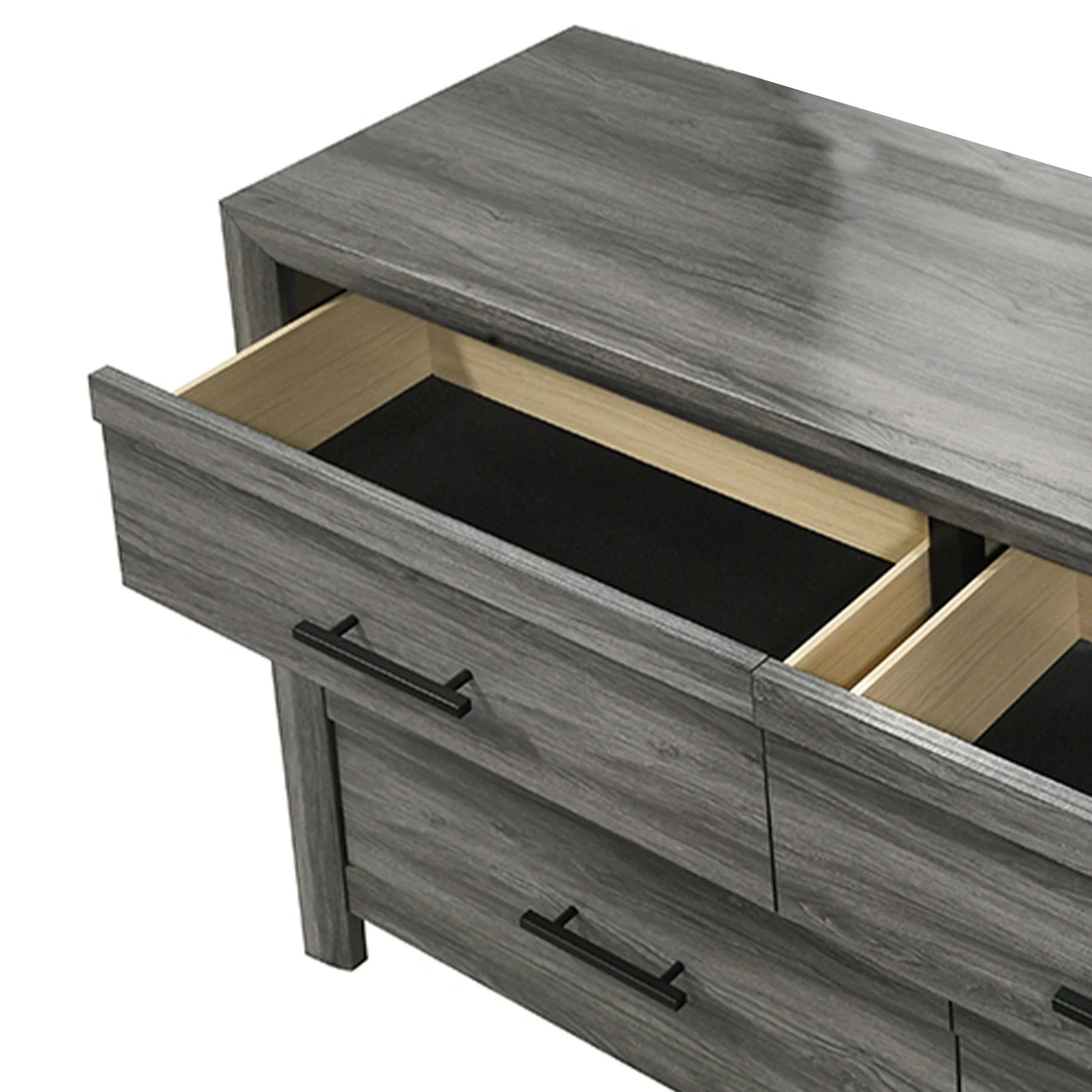 Denver Full 4 Pc Bedroom Set Gray - Image 9