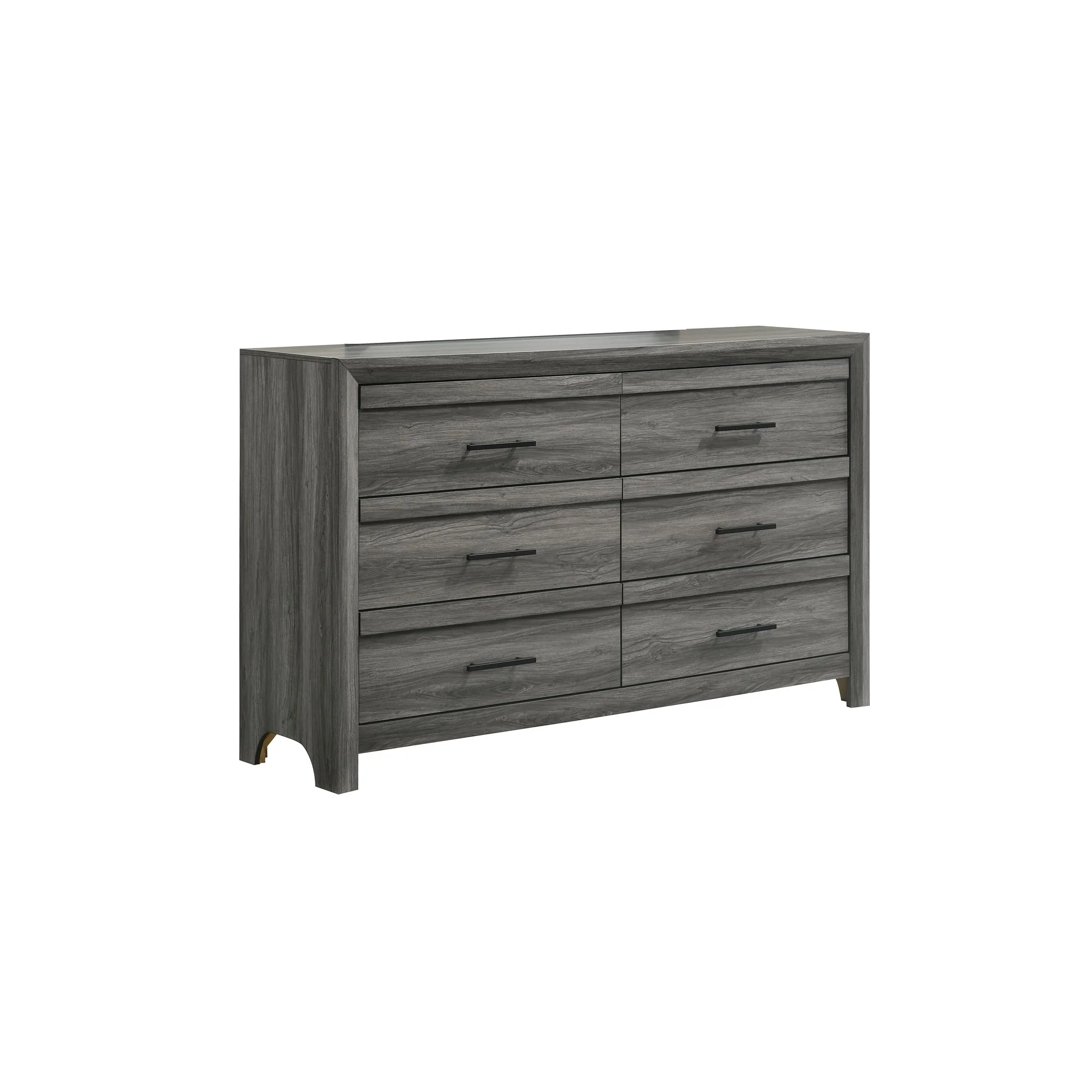 Denver Full 5 Pc Bedroom Set Gray - Image 7