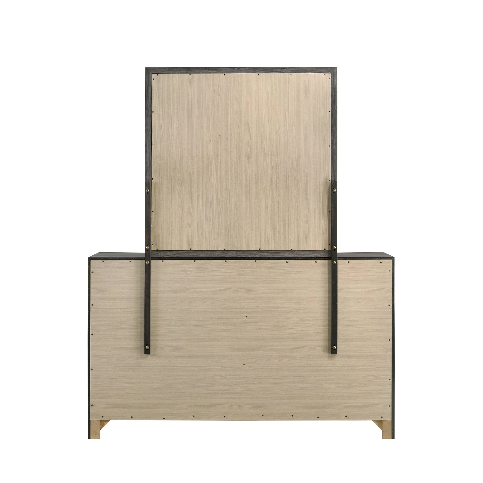 Denver King 4 Pc Bedroom Set Gray - Image 10