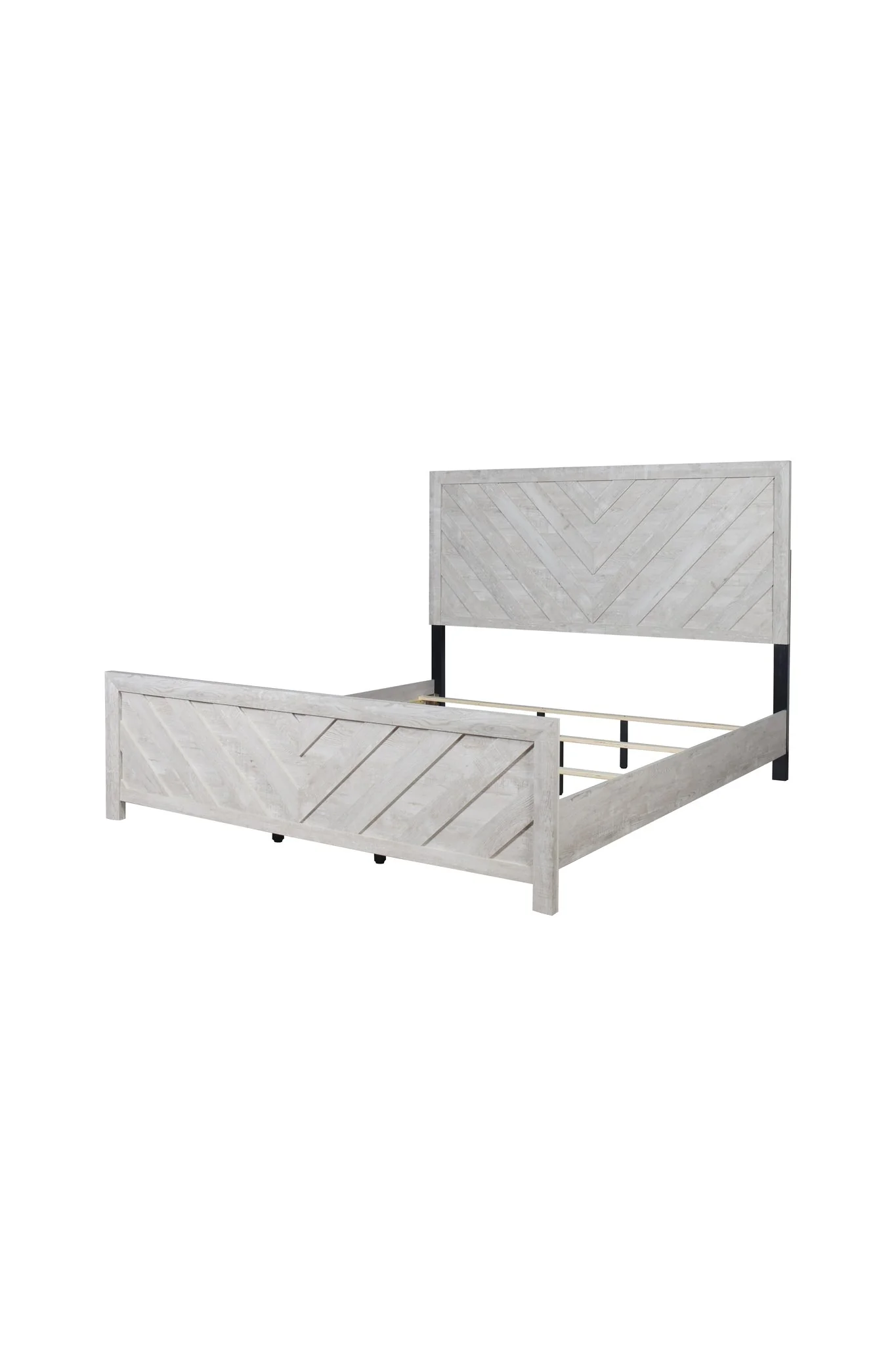 Denver King 4 Pc Bedroom Set Rustic Natural - Image 4