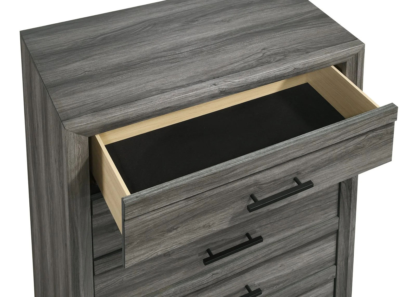 Denver King 5 Pc Bedroom Set Gray - Image 26