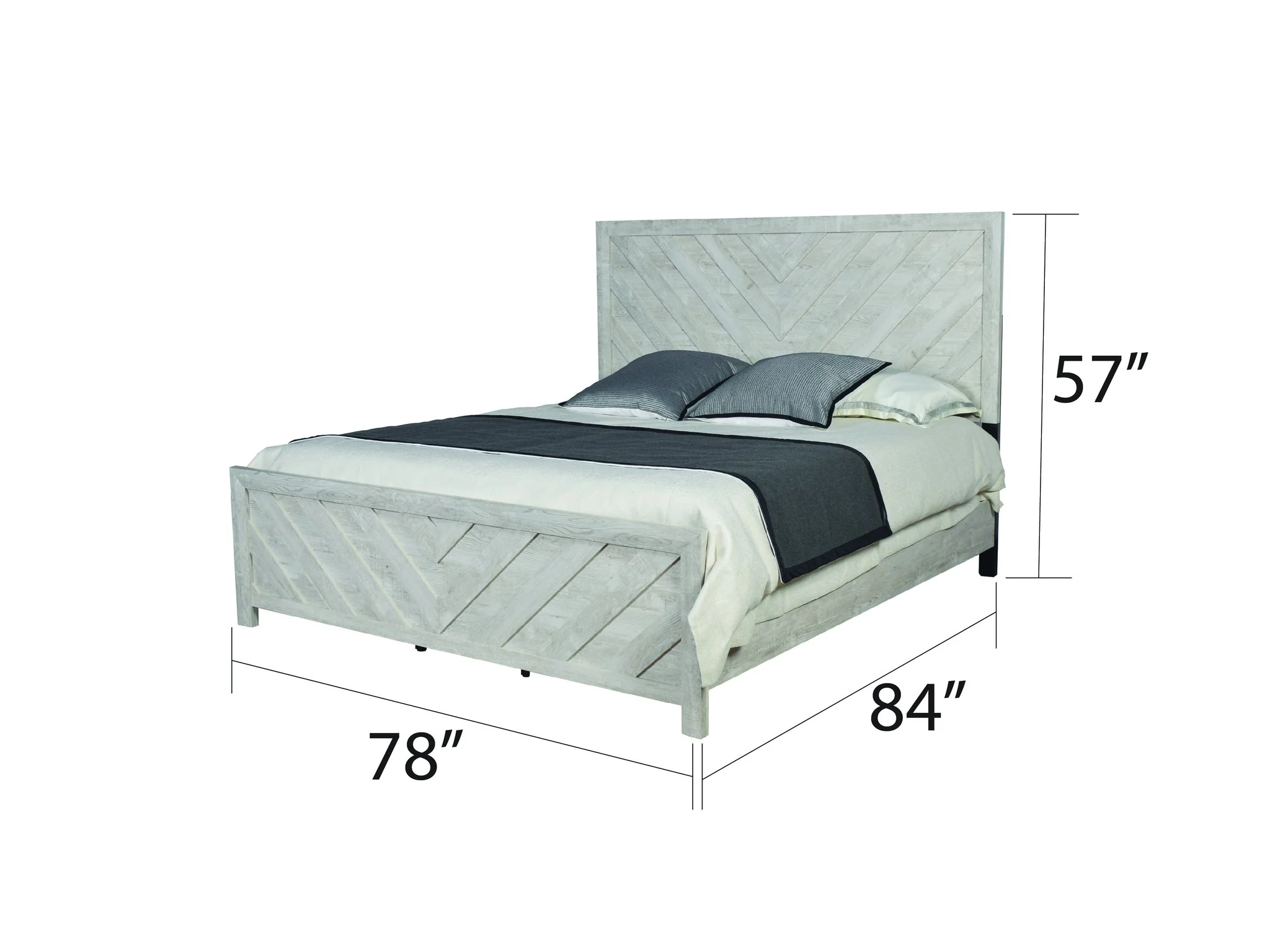 Denver King 5 Pc Bedroom Set Rustic Natural - Image 5