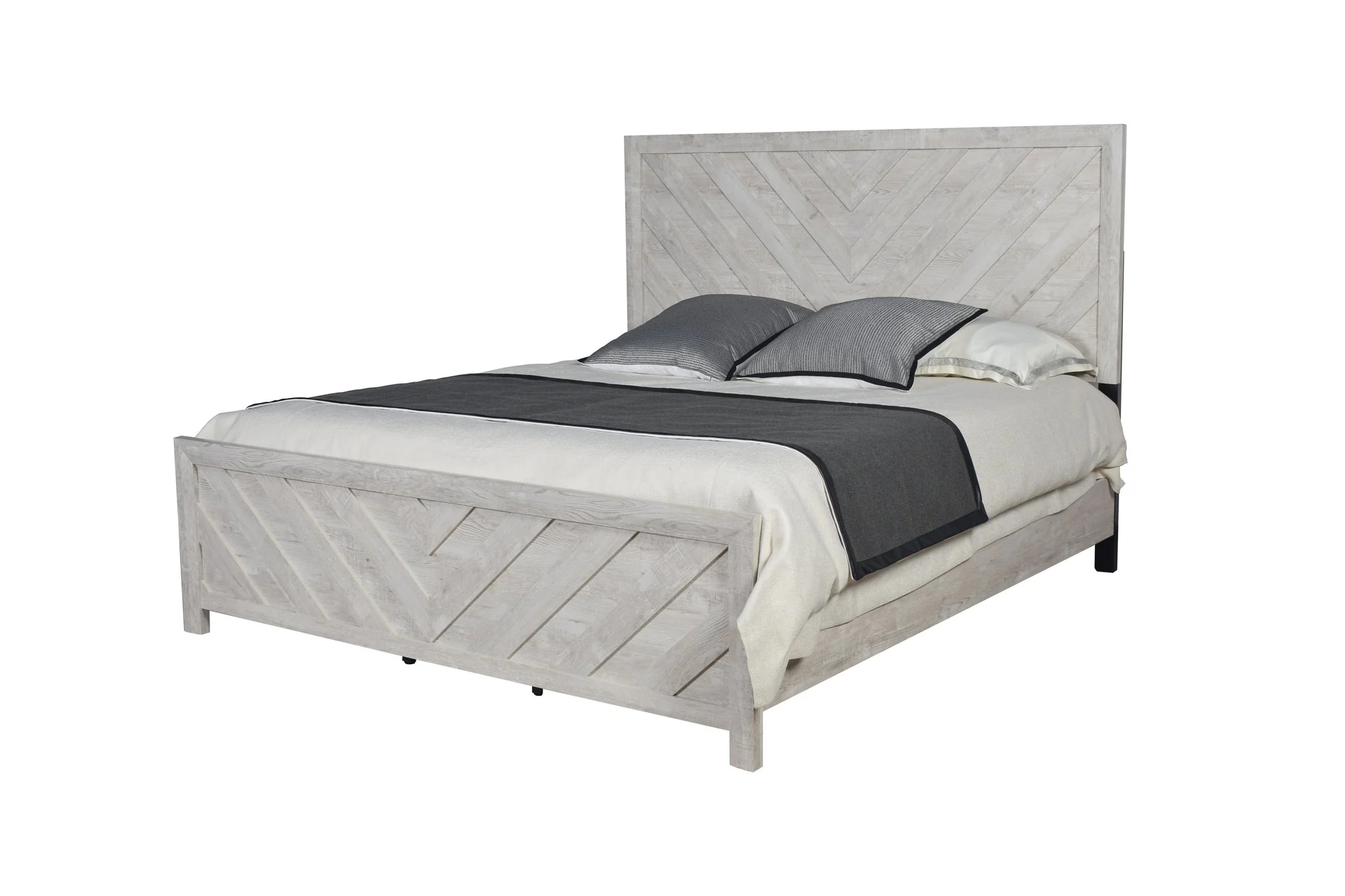 Denver King Bed Rustic Natural - Image 2