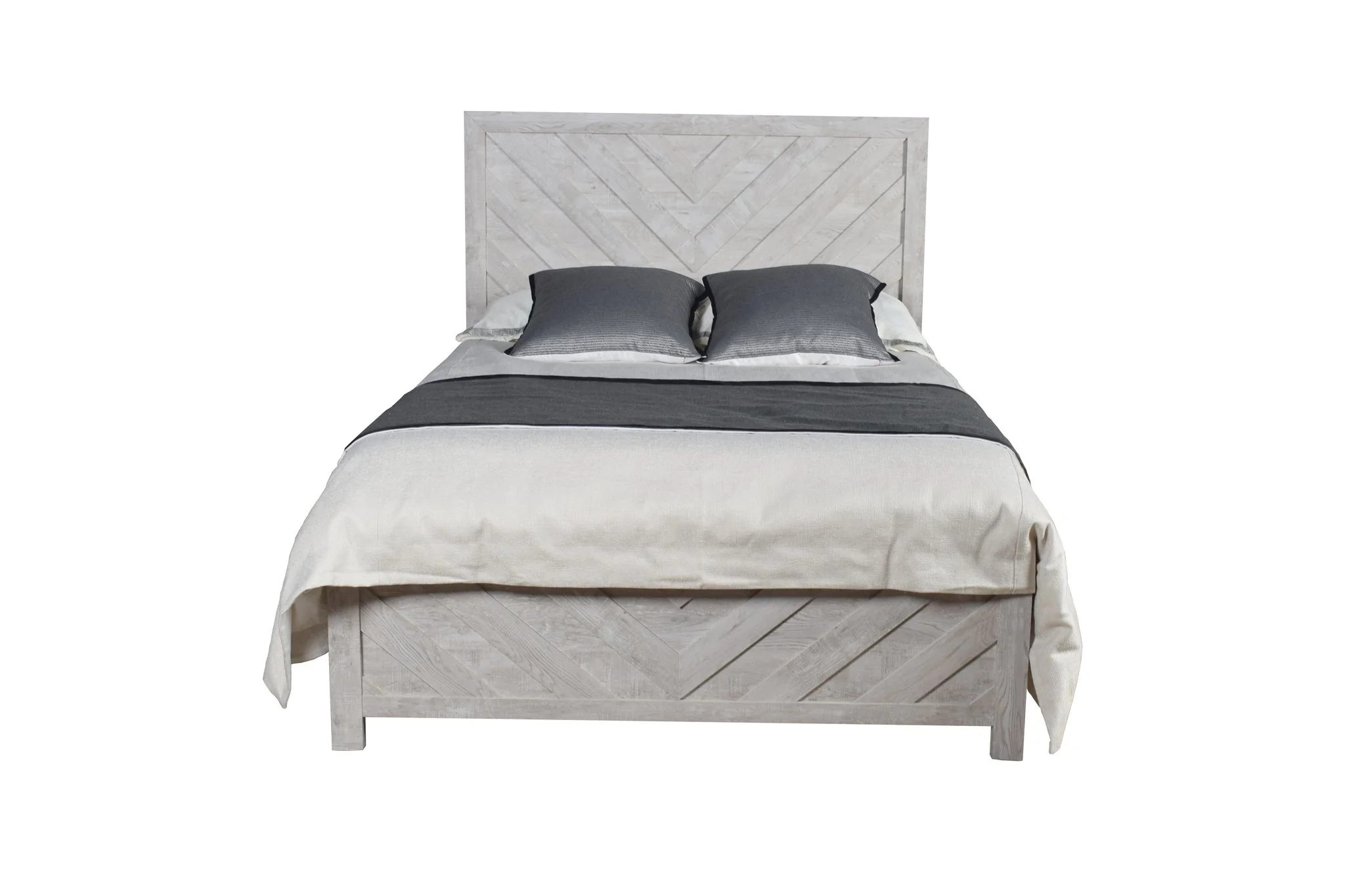 Denver Queen 4 Pc Bedroom Set Rustic Natural - Image 2