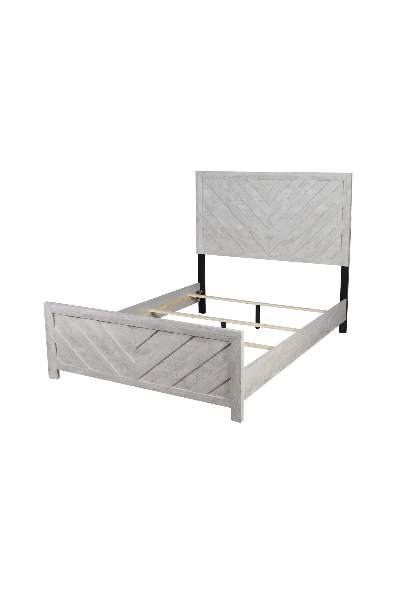 Denver Queen Bed Rustic Natural - Image 3
