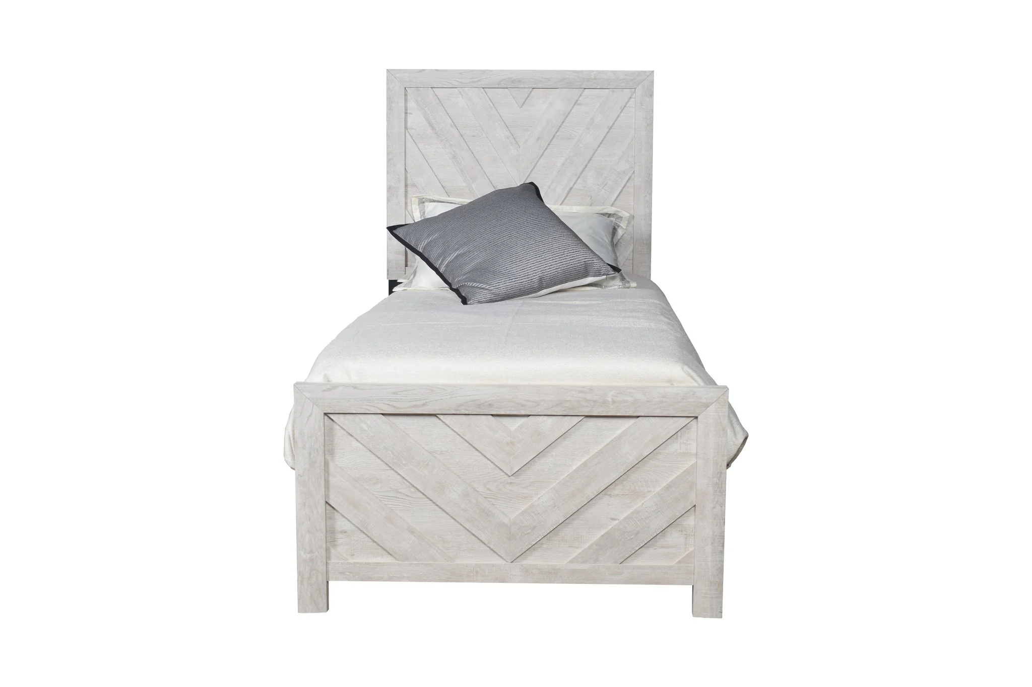 Denver Twin 4 Pc Bedroom Set Rustic Natural - Image 2