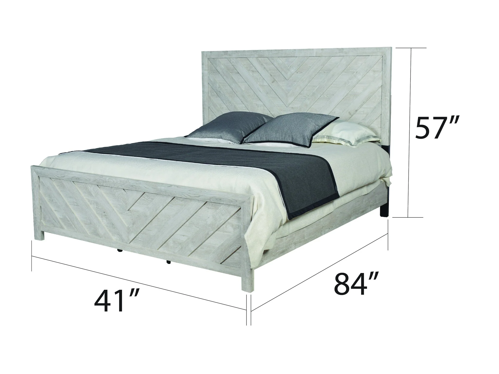 Denver Twin 4 Pc Bedroom Set Rustic Natural - Image 5