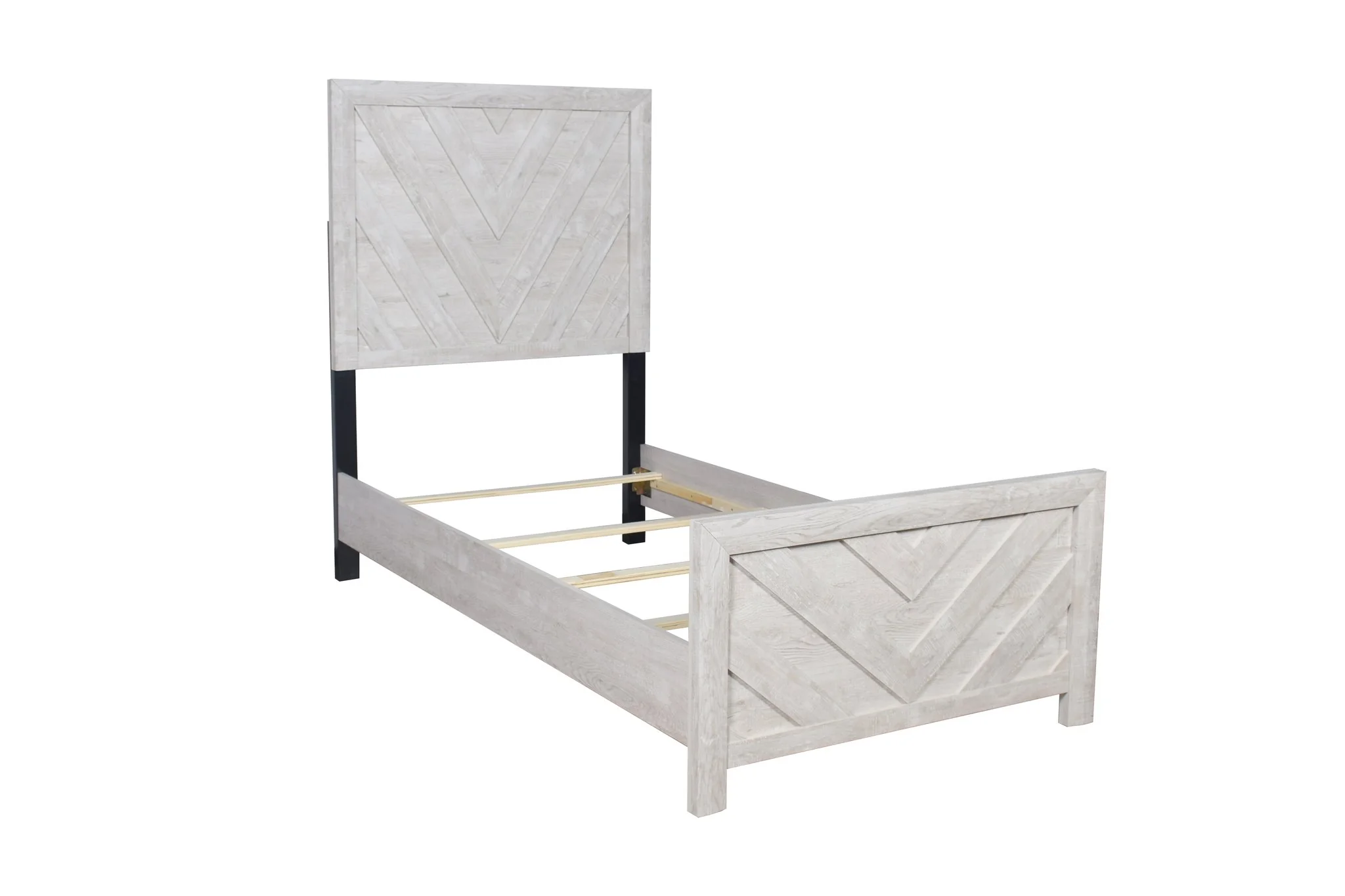 Denver Twin 5 Pc Bedroom Set Rustic Natural - Image 4