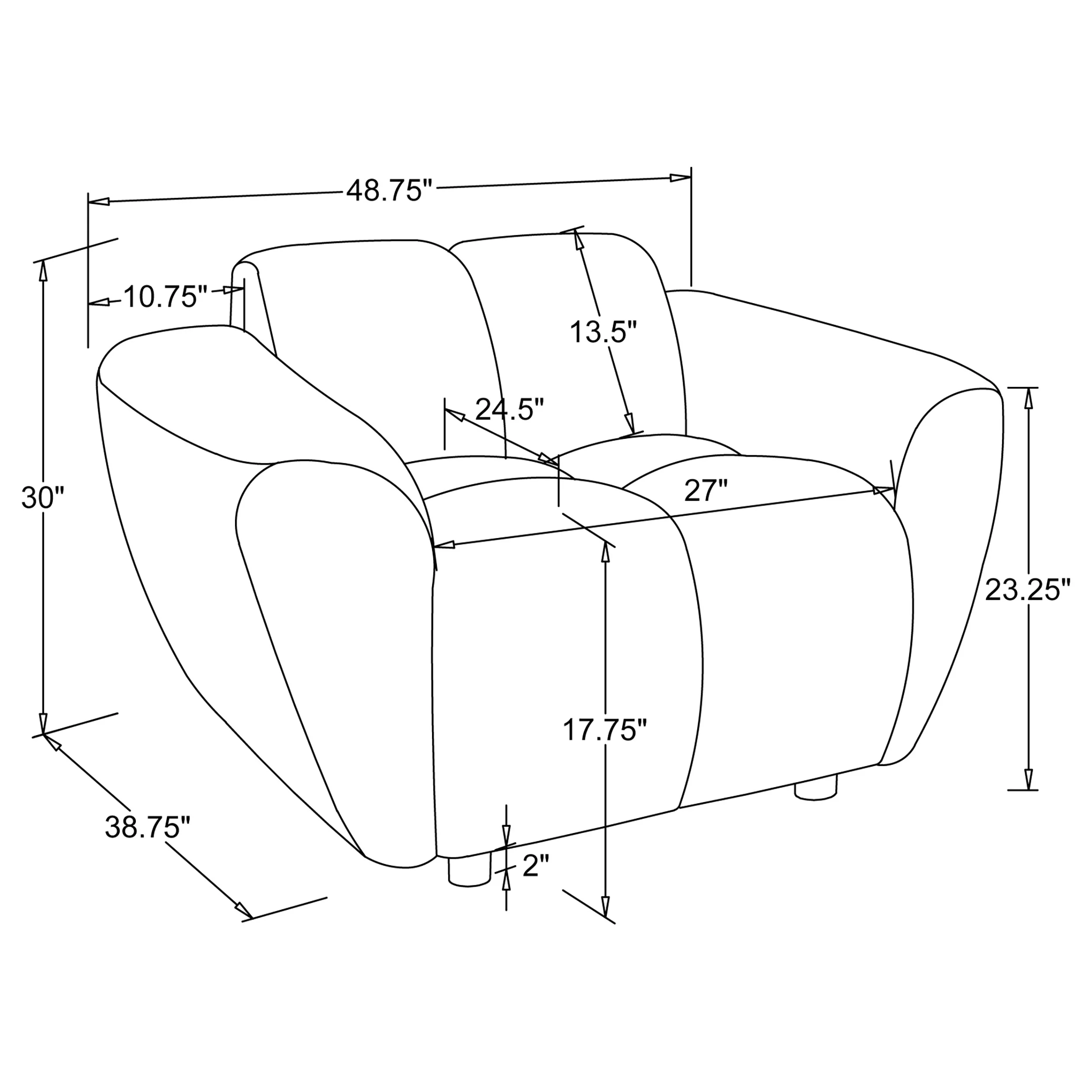 Destino Accent Chair - Image 10