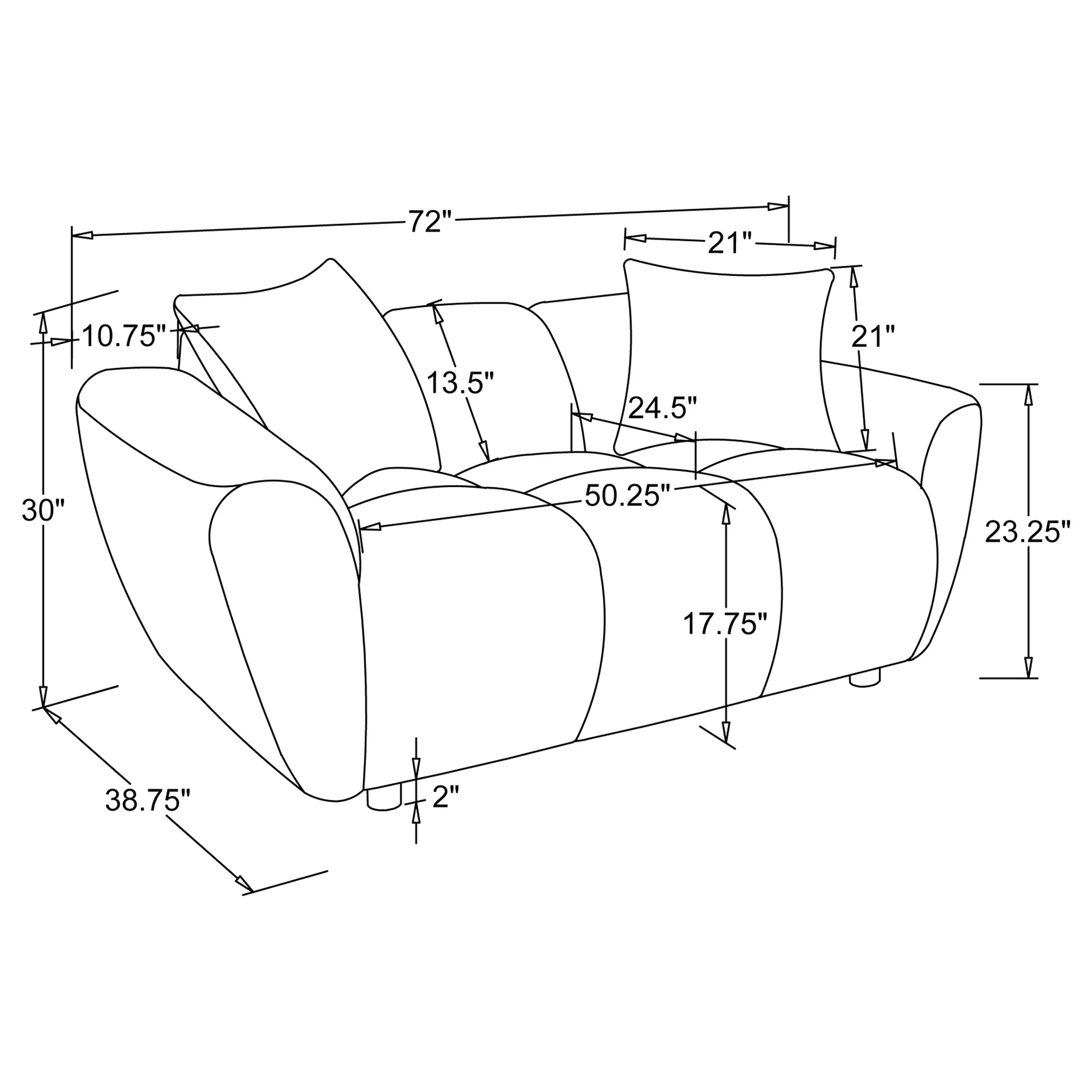 Destino Loveseat - Image 10