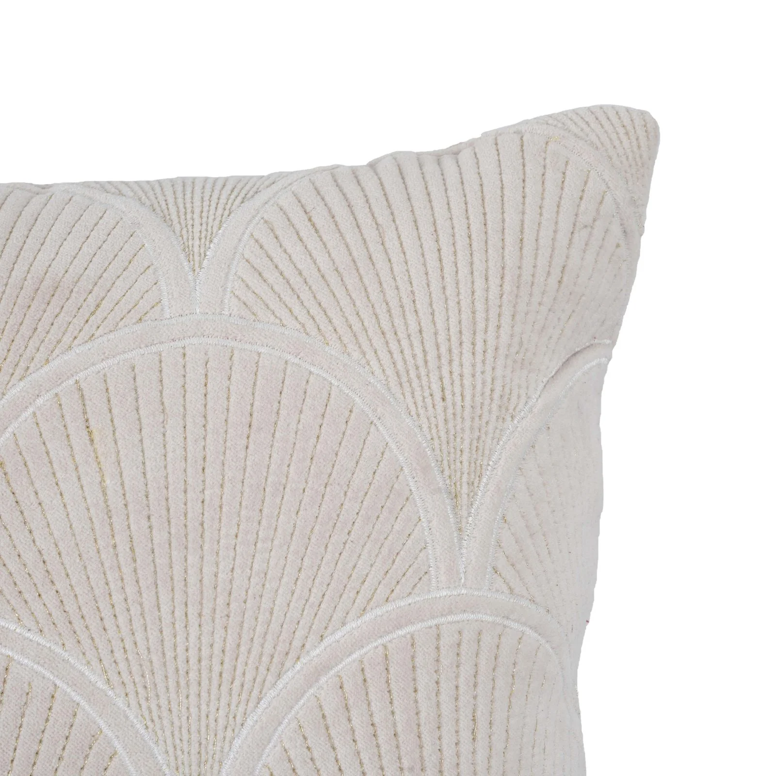 Destiny White Woven Cushion - Image 5