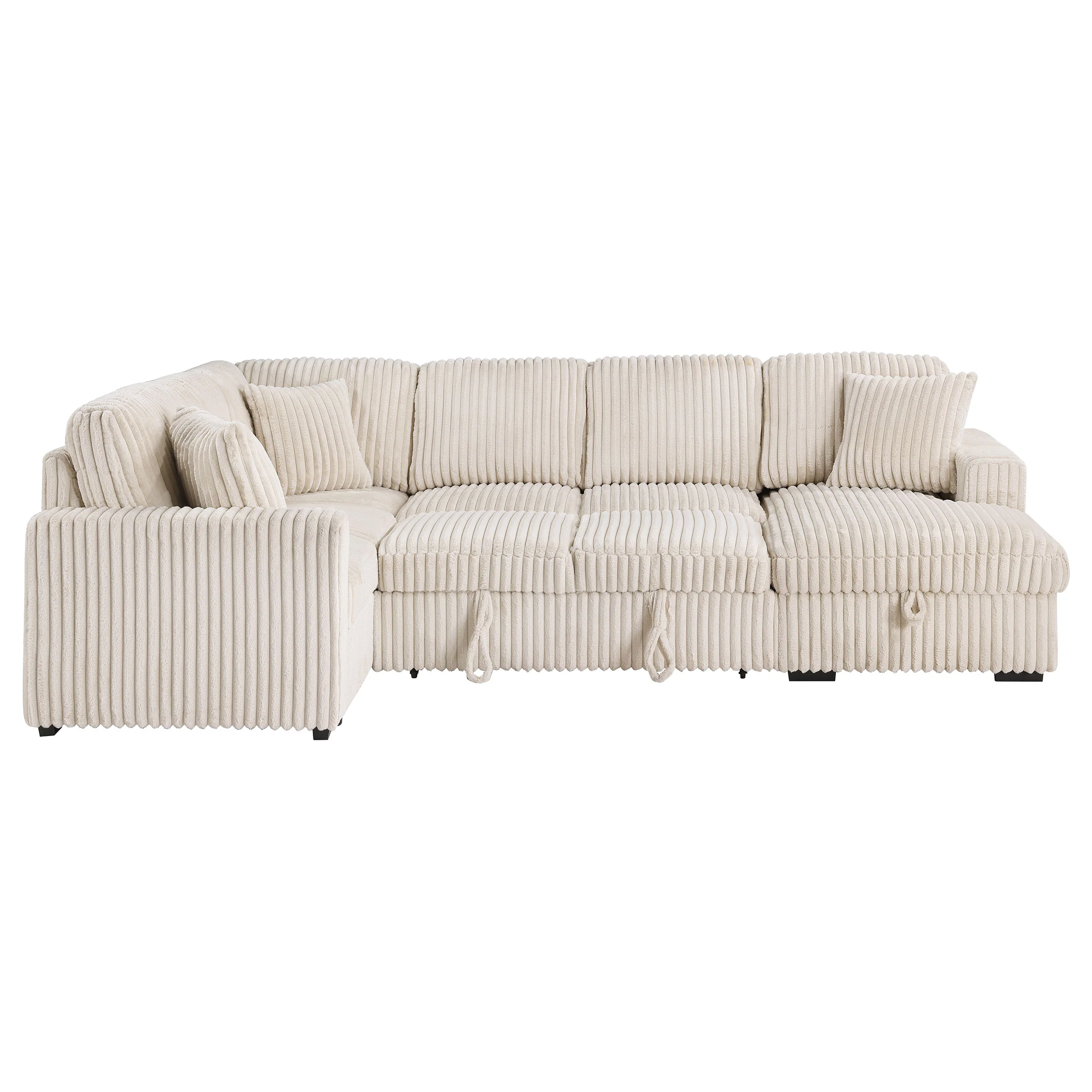Devonshire Pull-Out Sleeper Sectional Sofa - Image 10
