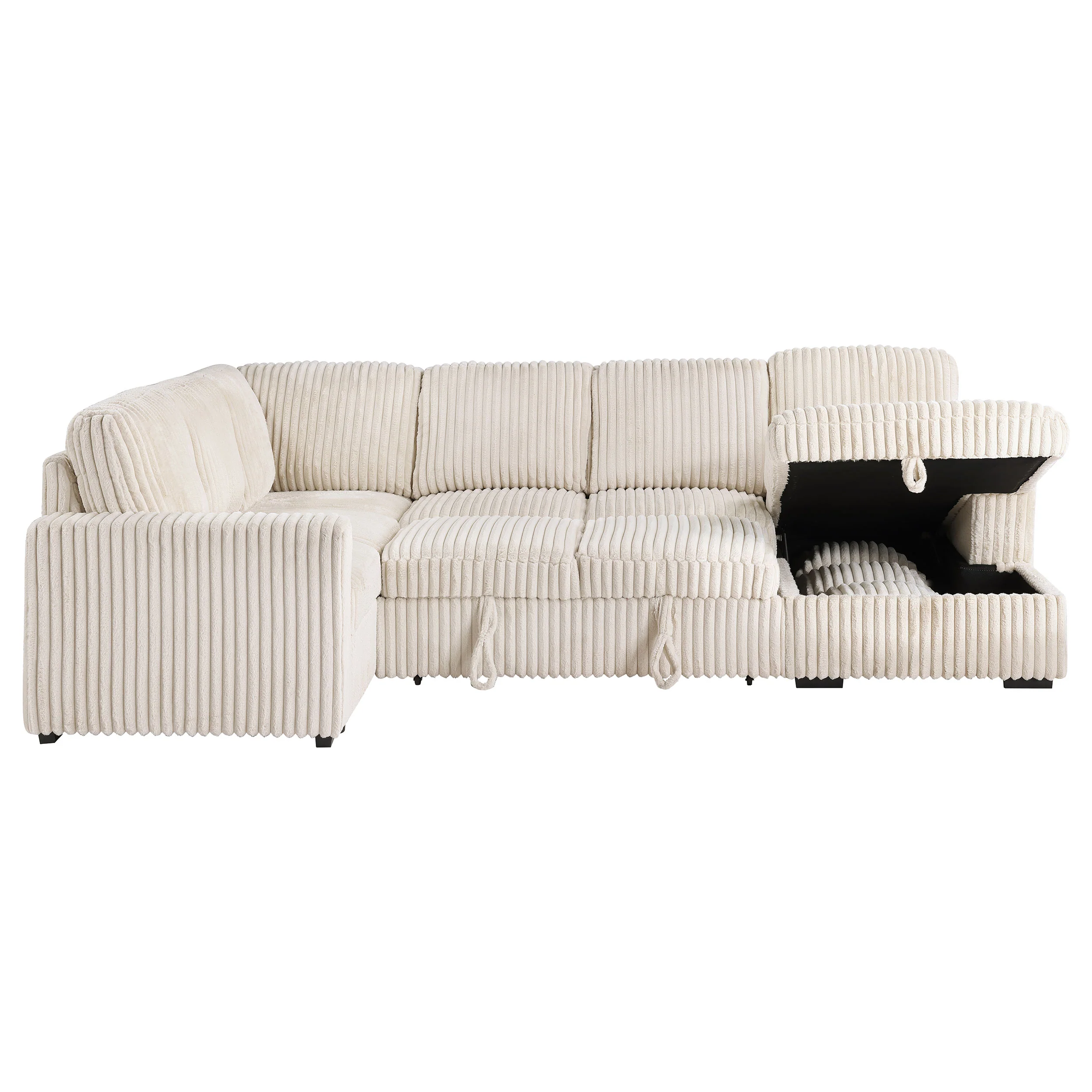 Devonshire Pull-Out Sleeper Sectional Sofa - Image 11