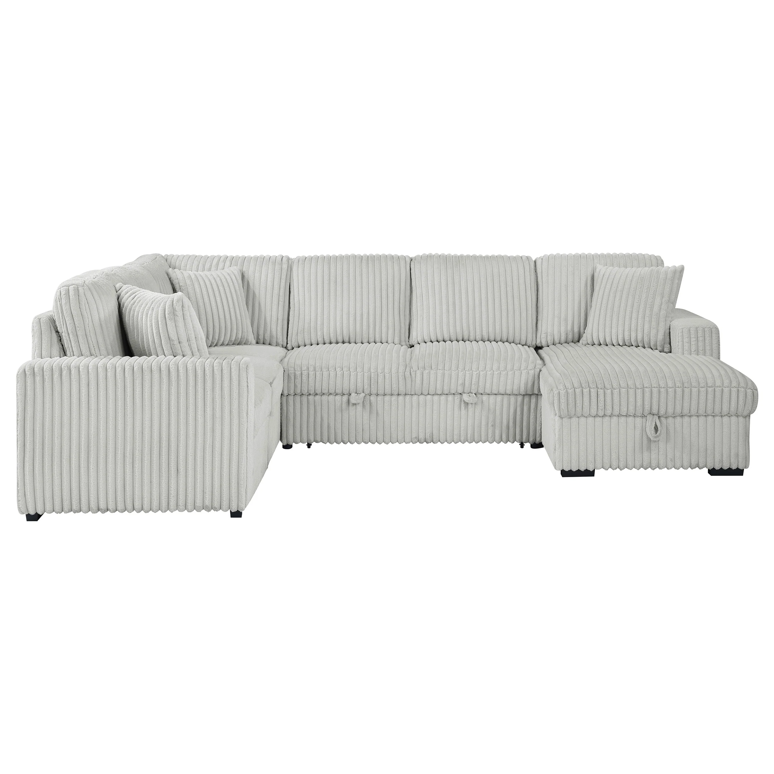 Devonshire Pull-Out Sleeper Sectional Sofa - Image 27
