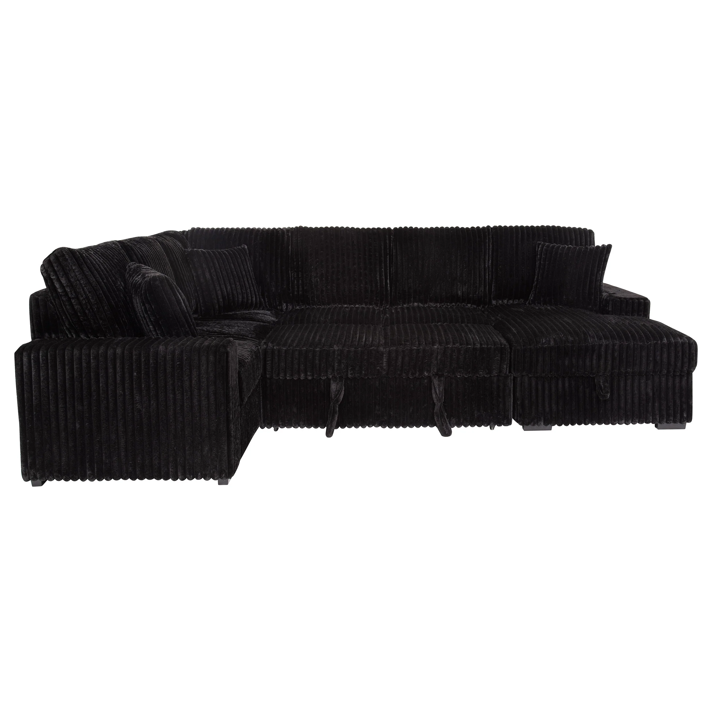 Devonshire Pull-Out Sleeper Sectional Sofa - Image 50