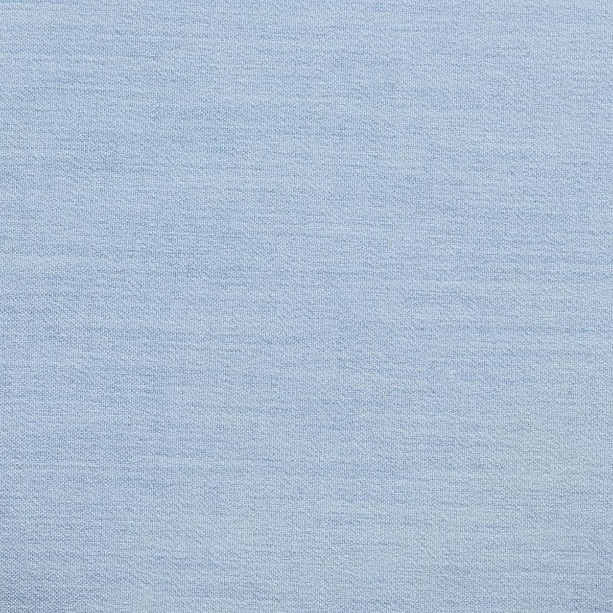 Dex Faded Blue Upcycled Fabric Ottoman - Image 8