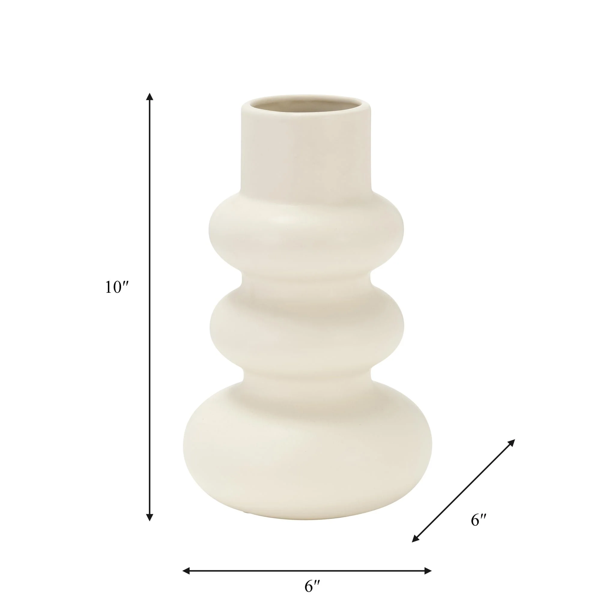 Dol, 10"h Stacked Spheres, Cotton - Image 6