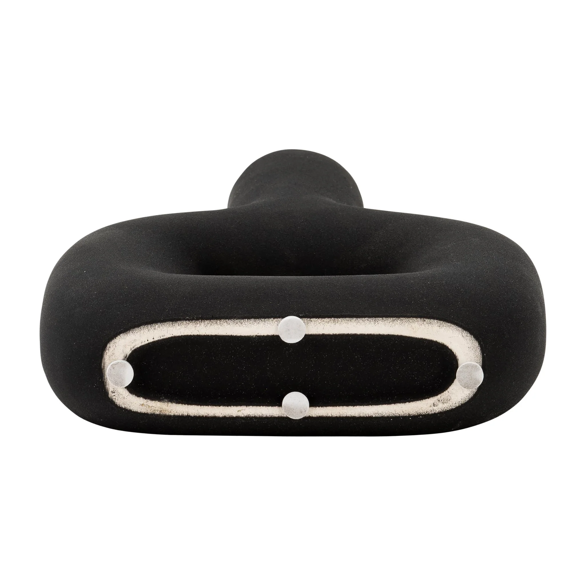 Dol, 8" Open Cut Vase, Black - Image 7
