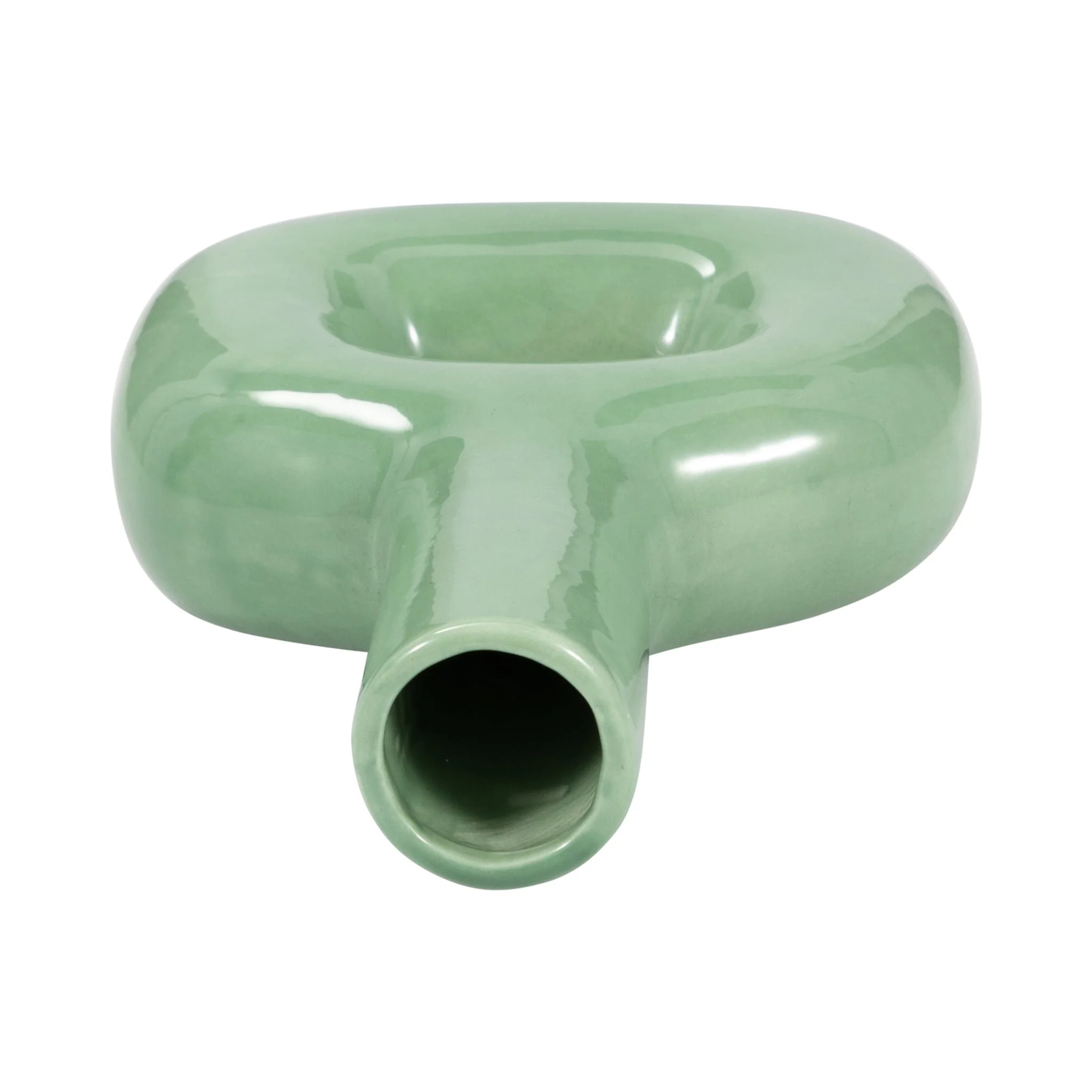 Dol, 8" Open Cut Vase, Dark Sage - Image 6