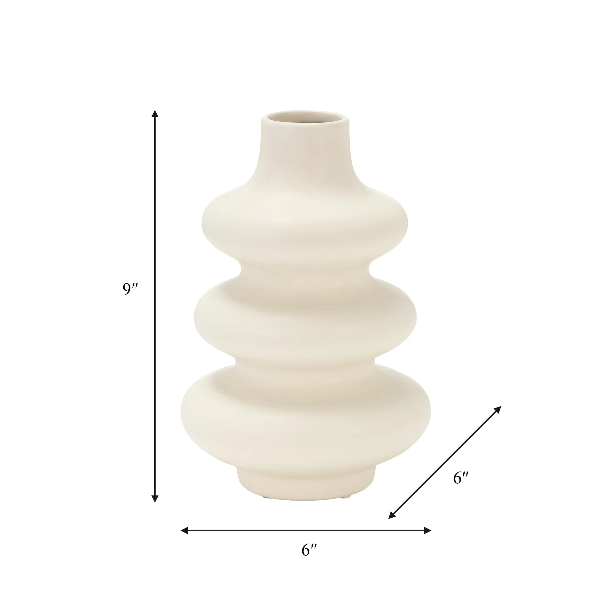 Dol, 9"h Stacked Spheres, Cotton - Image 7