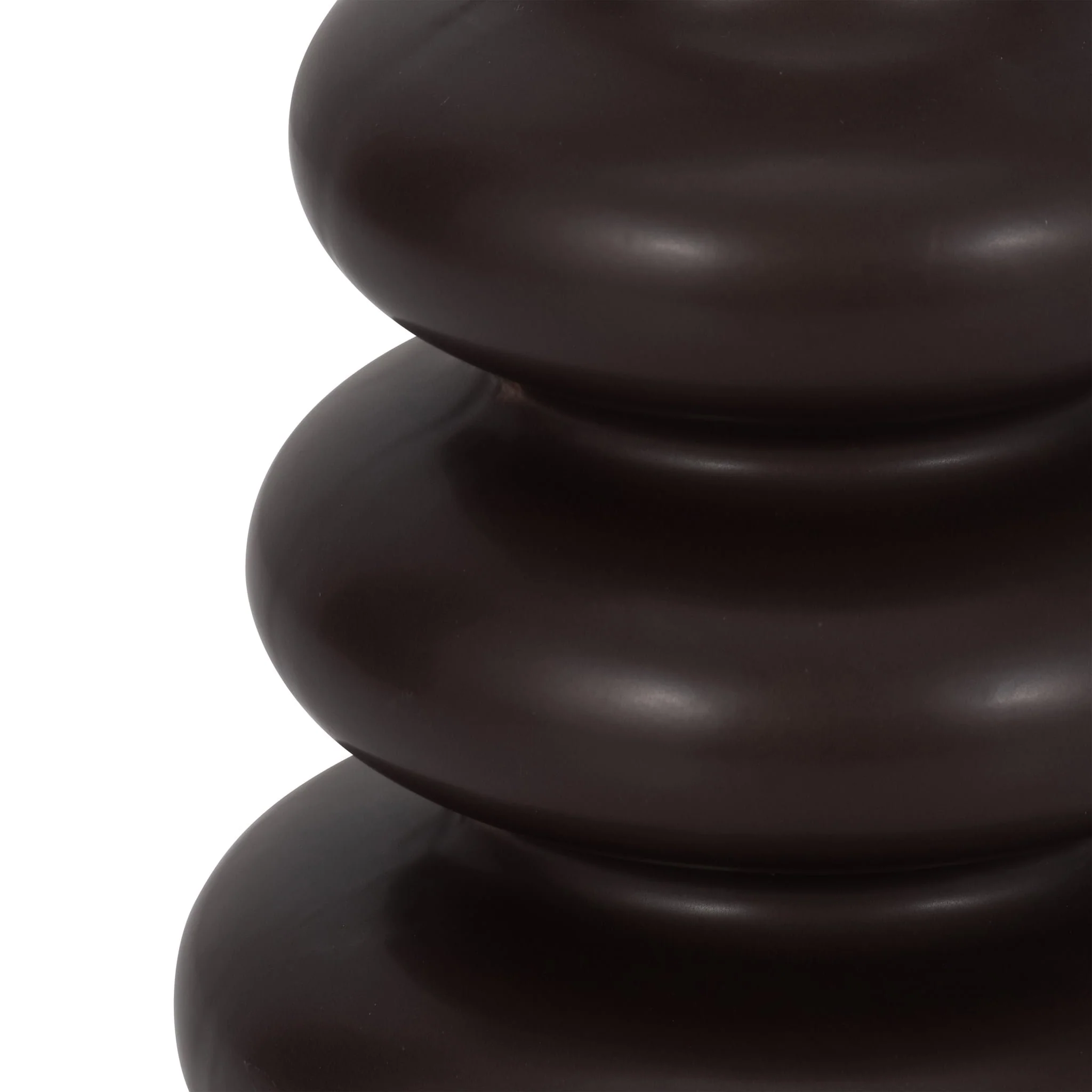 Dol, 9"h Stacked Spheres, Java - Image 4