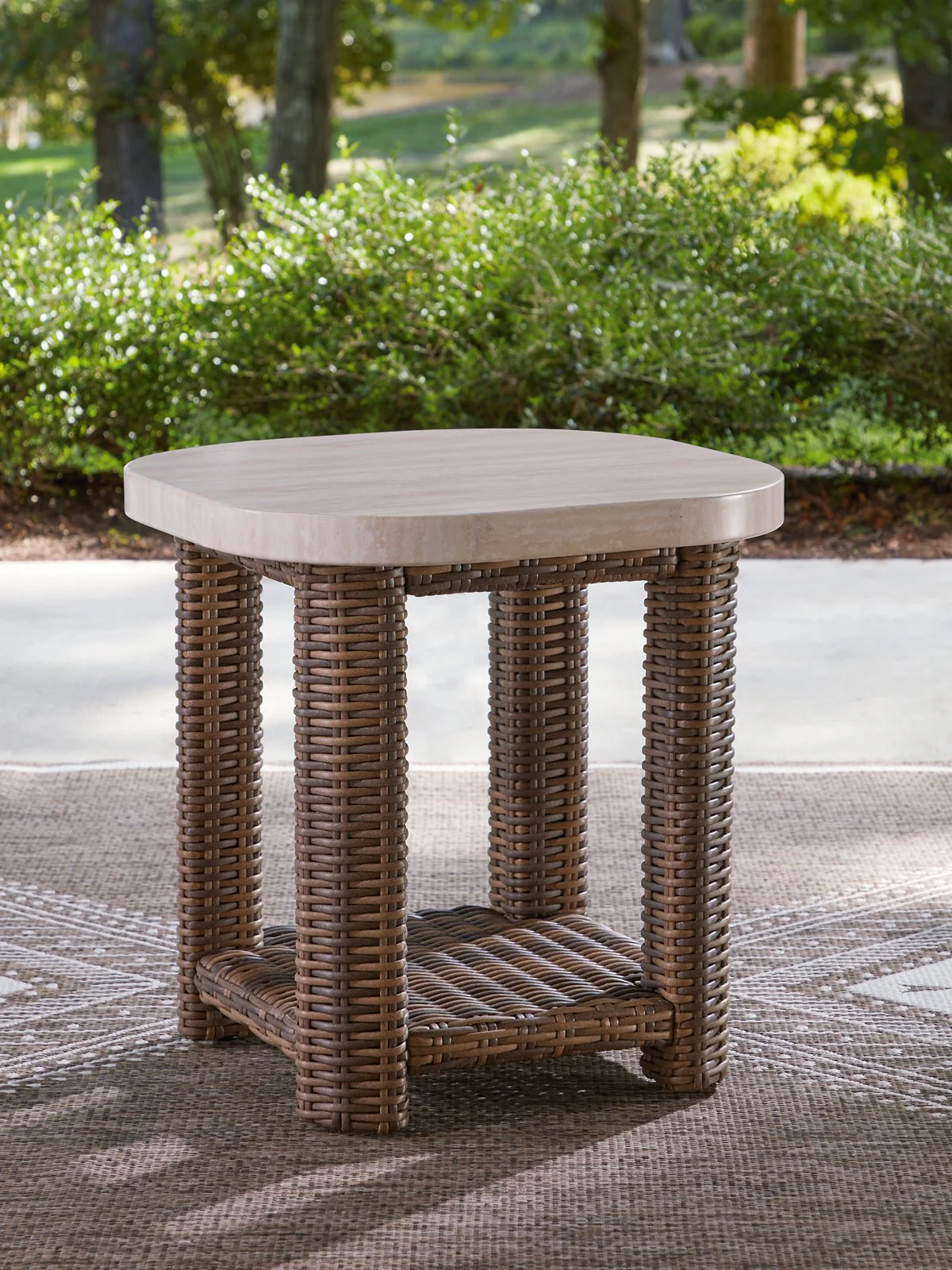Dolan Creek Outdoor End Table - Image 2