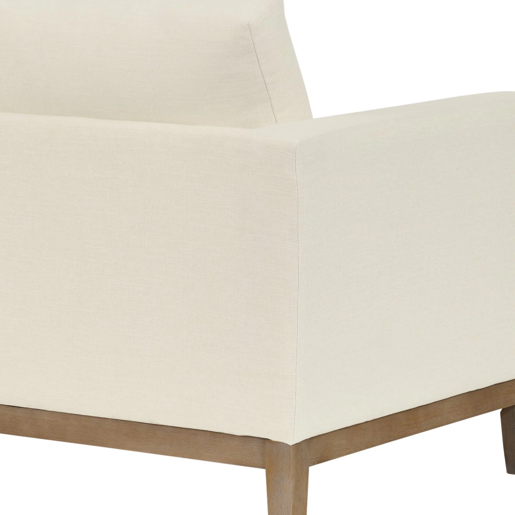 Donna 35" Upholstered Accent Chair in Sugar - Image 6