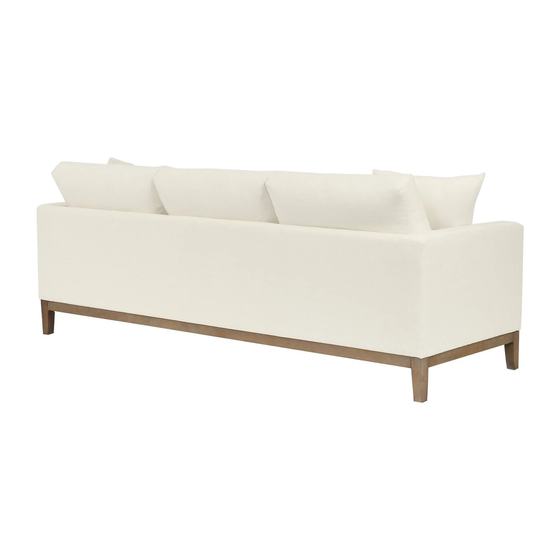 Donna 93" Upholstered Sofa in Sugar - Image 3
