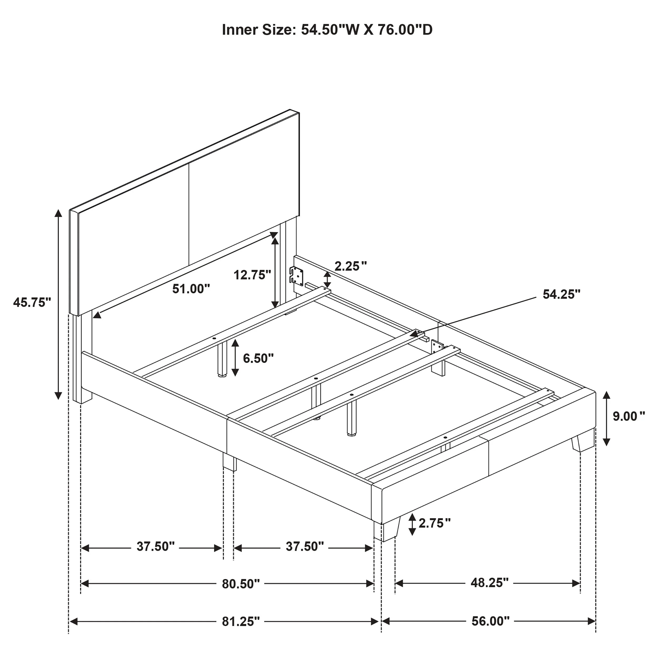 Dorian Panel Bed - Image 137