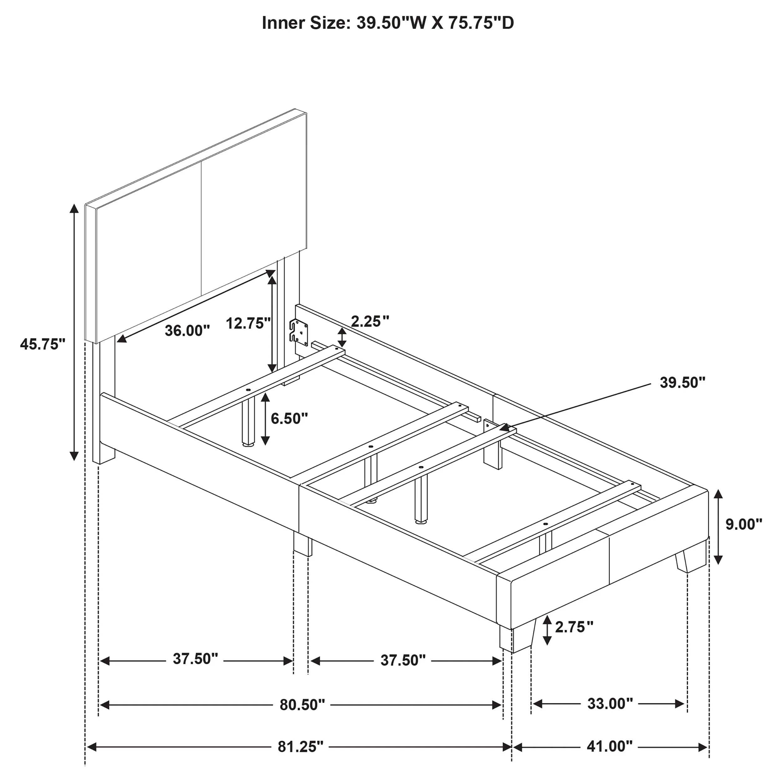 Dorian Panel Bed - Image 145